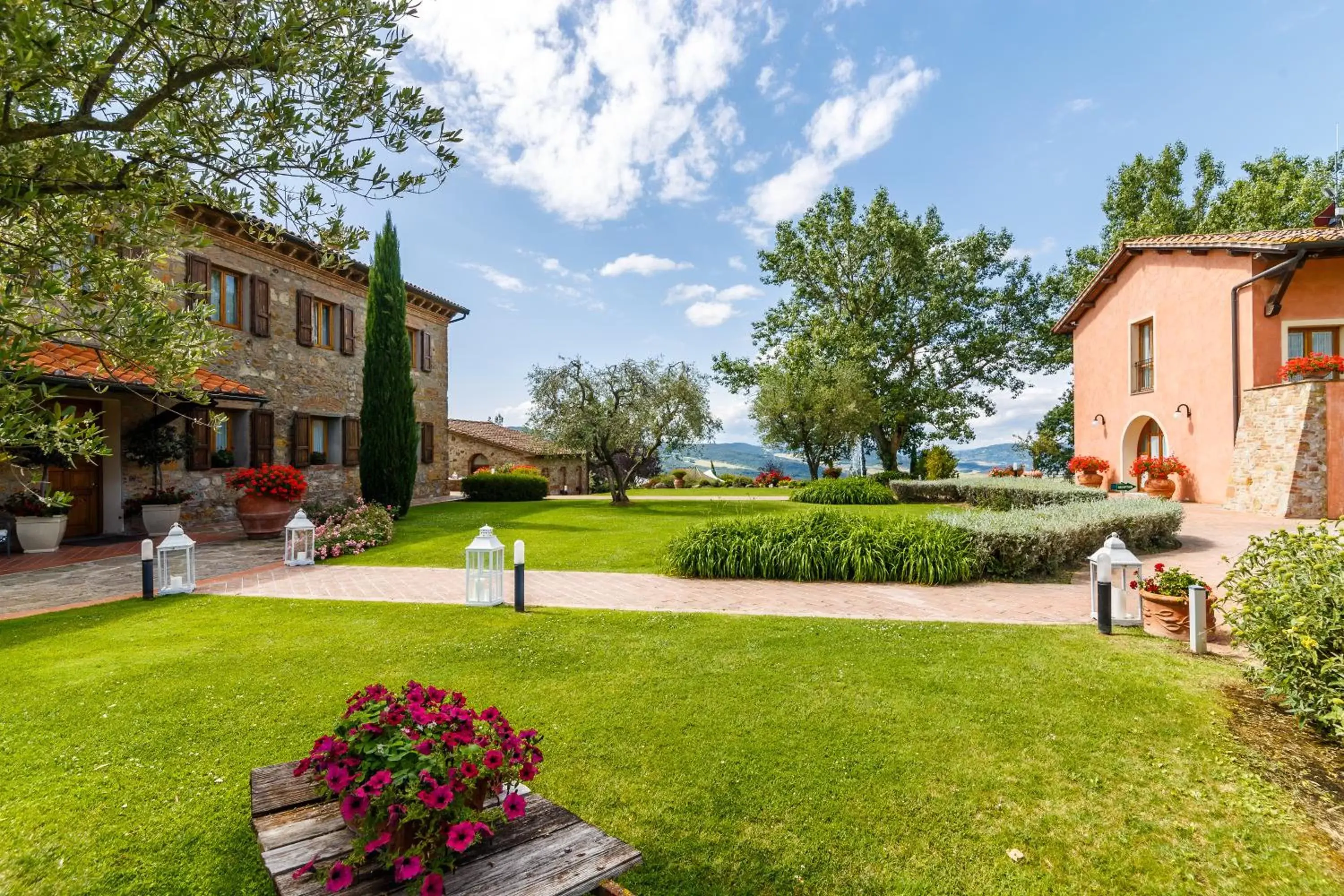 Garden in Tenuta Quadrifoglio