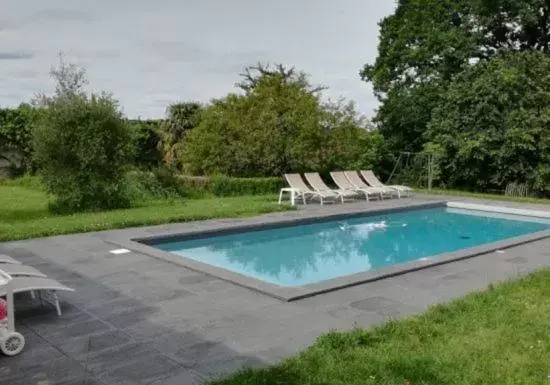 Pool view, Swimming Pool in Chateau De La Moriniere