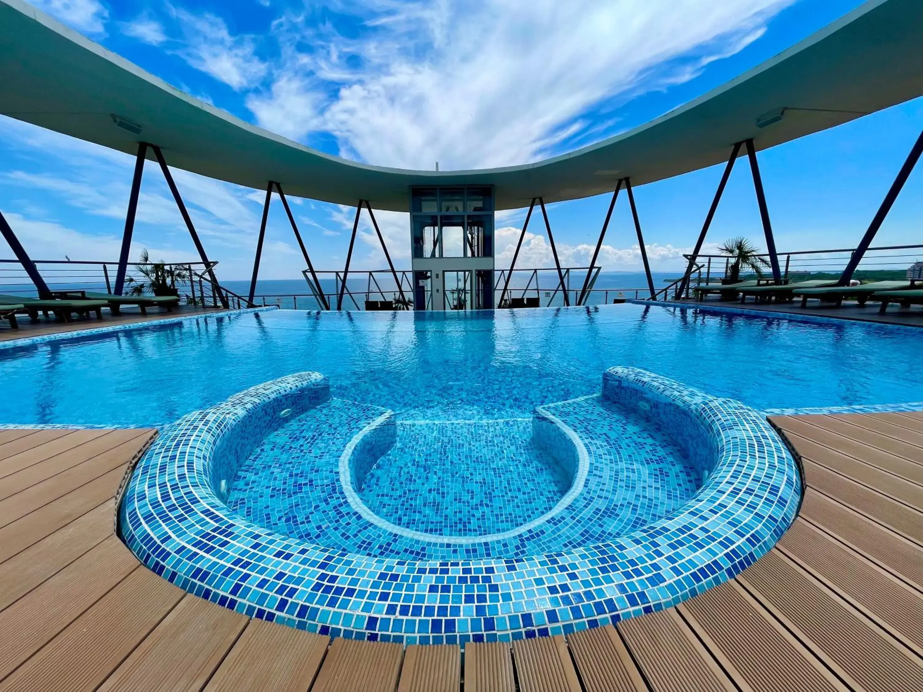 Property building, Swimming Pool in Sol Marina Palace Hotel