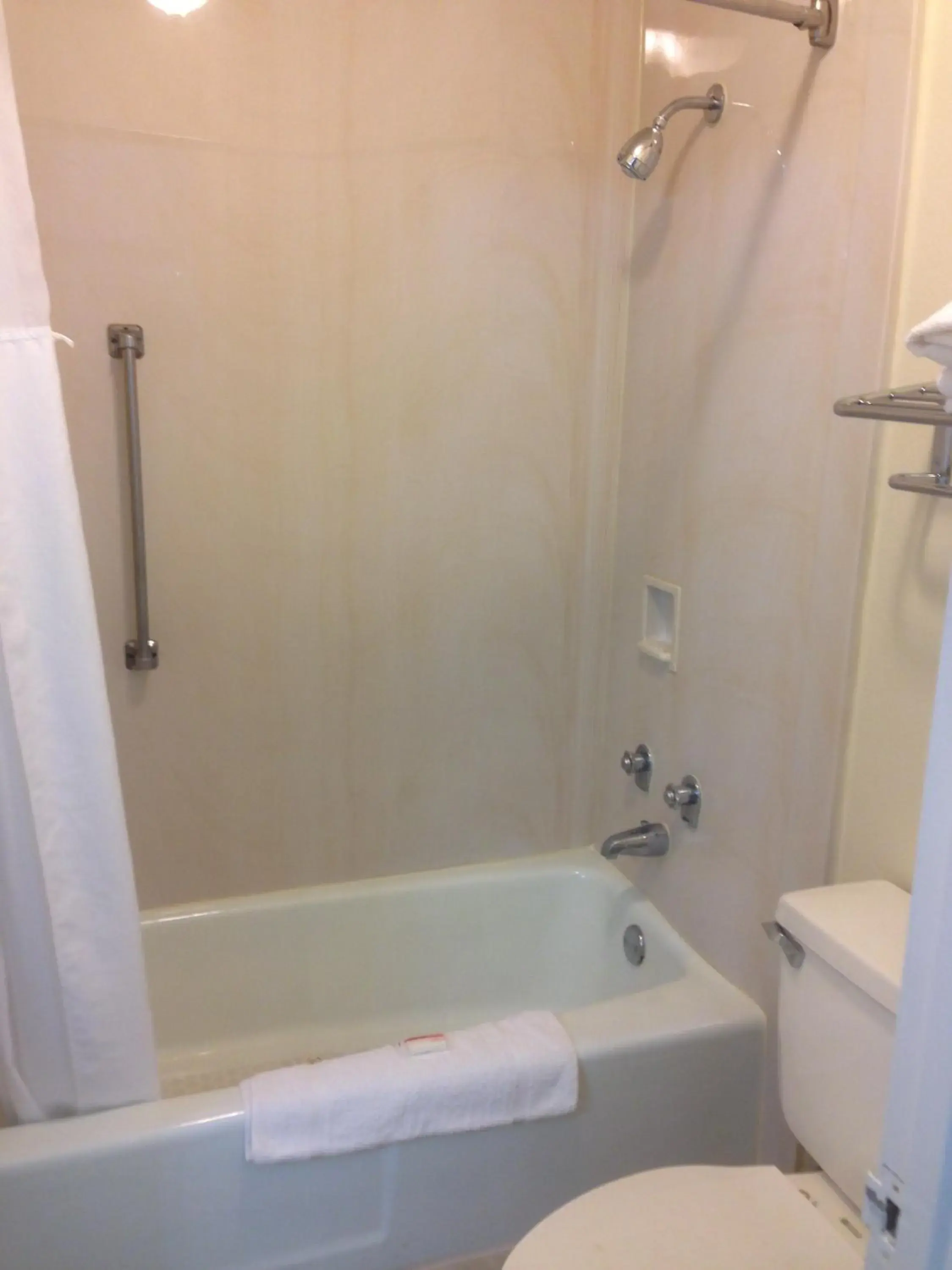 Toilet, Bathroom in Rodeway Inn & Suites Greensboro Southeast