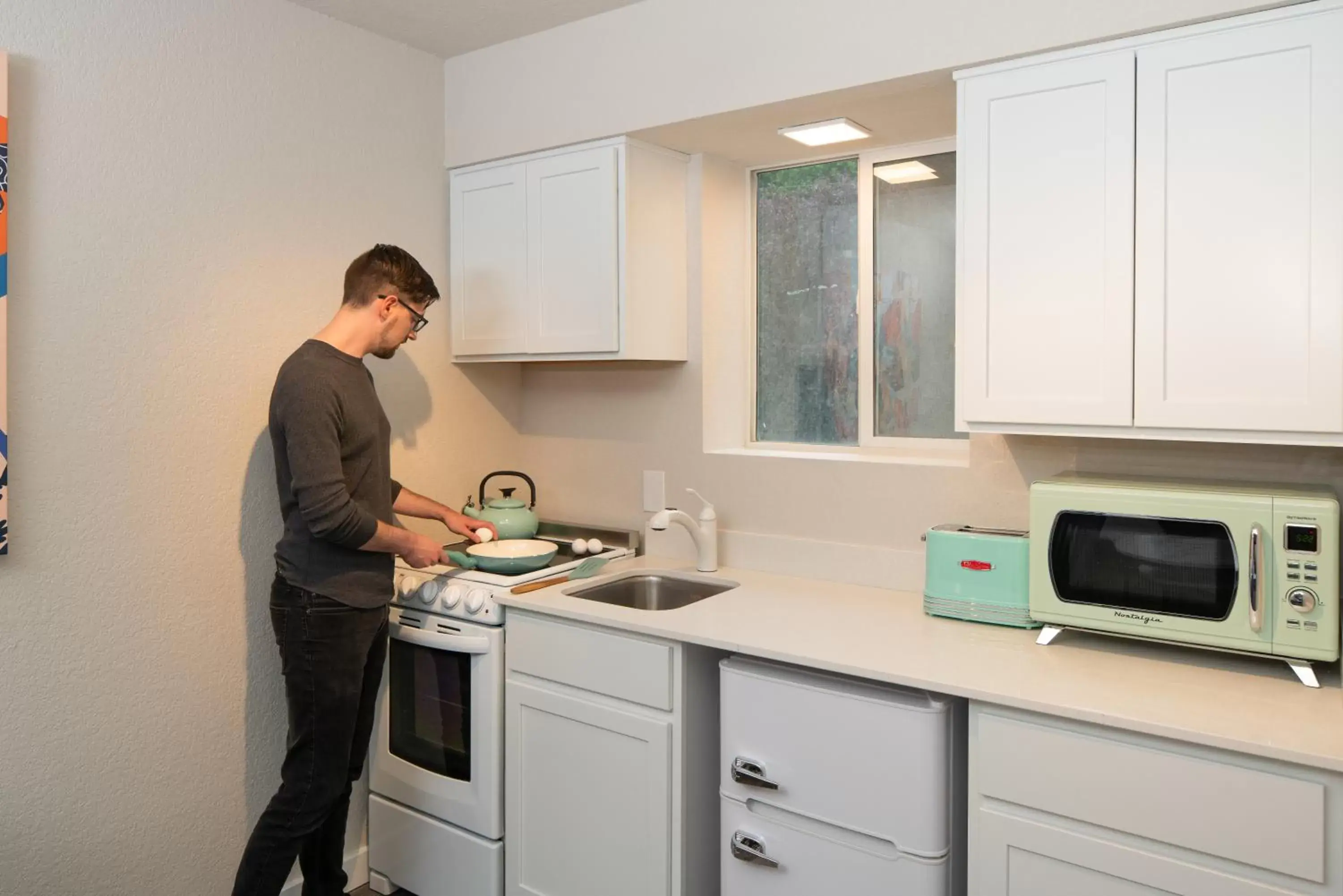 kitchen, Kitchen/Kitchenette in Hotel McCoy Pullman