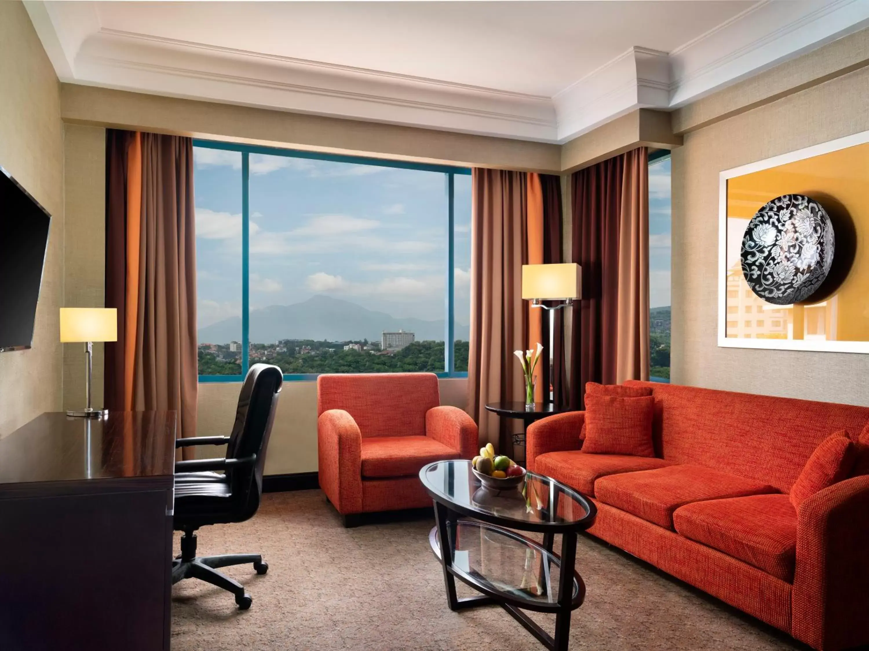 Living room, Seating Area in Hotel Ciputra Semarang managed by Swiss-Belhotel International