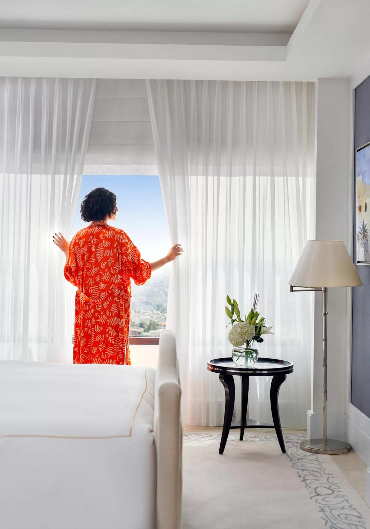 Bed in Fairmont Amman