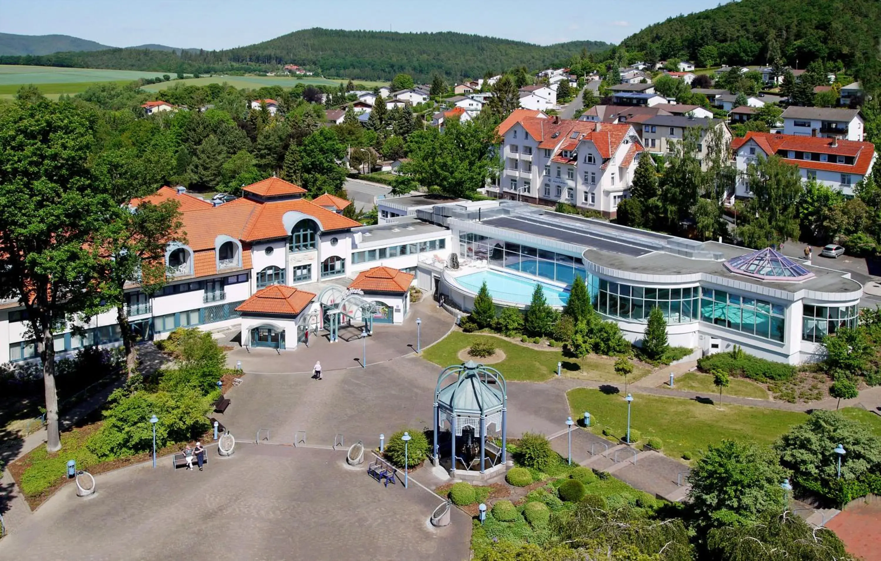 Property building, Bird's-eye View in Göbel's Hotel AquaVita