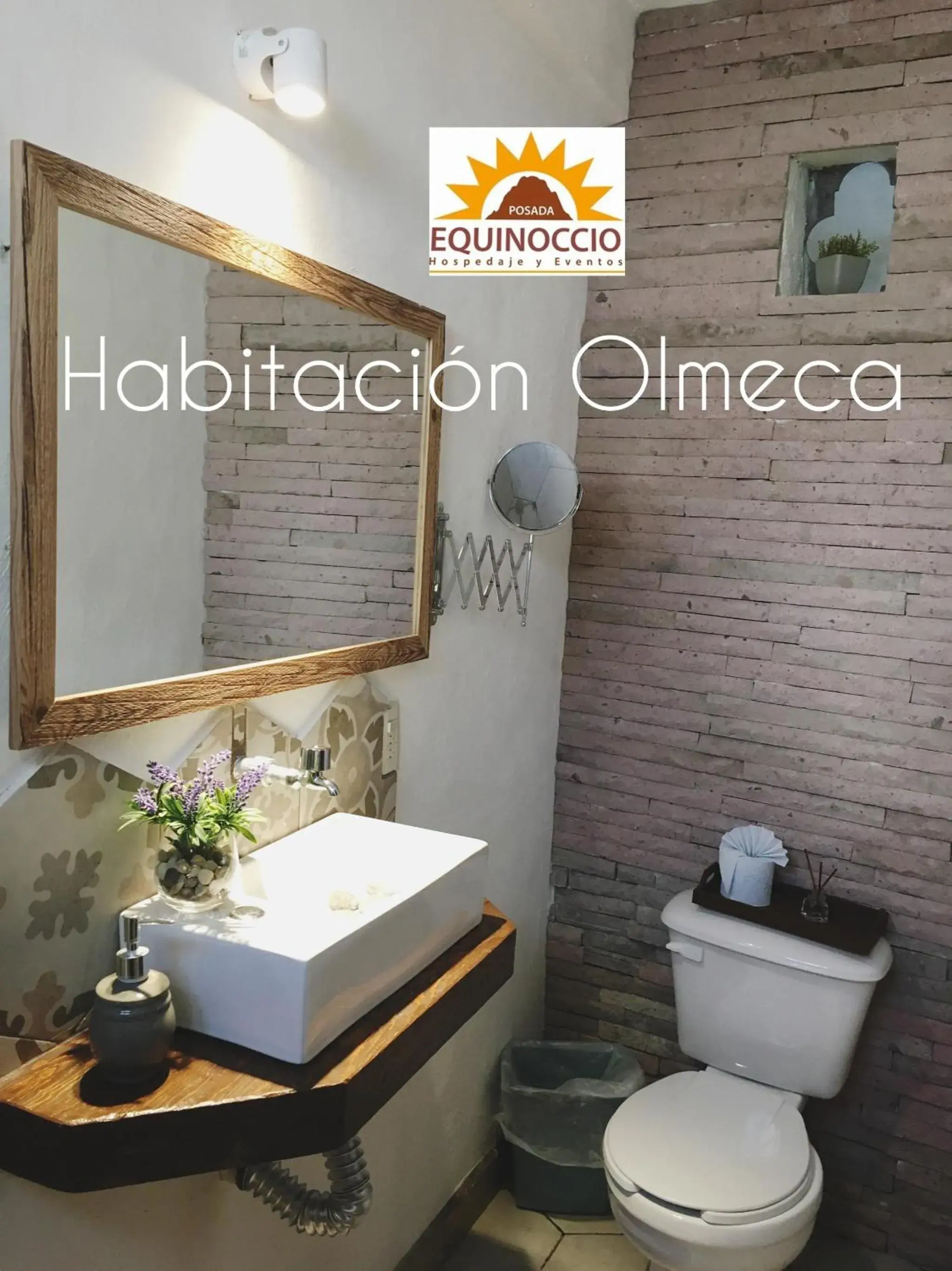 Bathroom in Posada Equinoccio