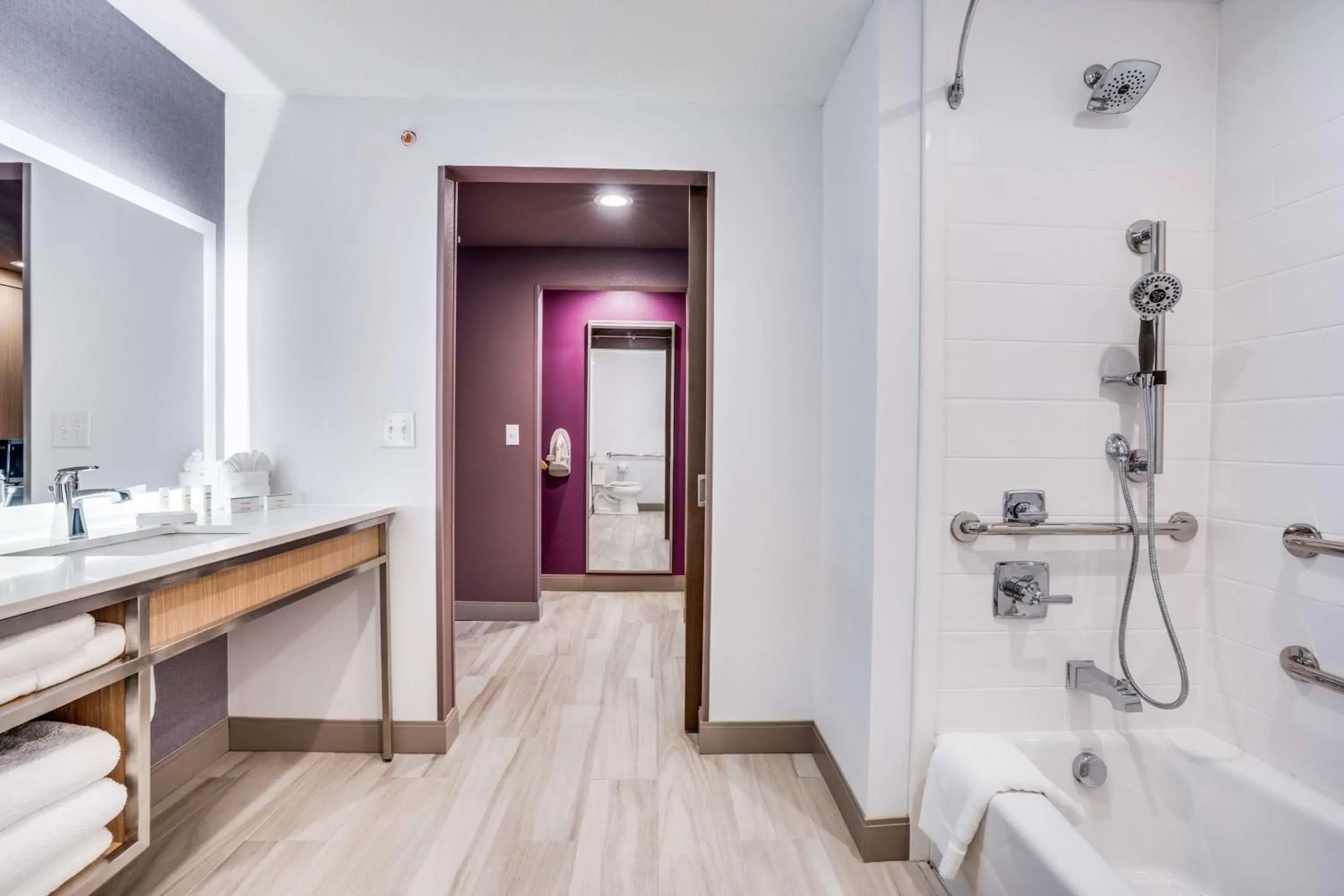 Bathroom in Hilton Garden Inn Dallas-Central Expy/North Park Area, Tx