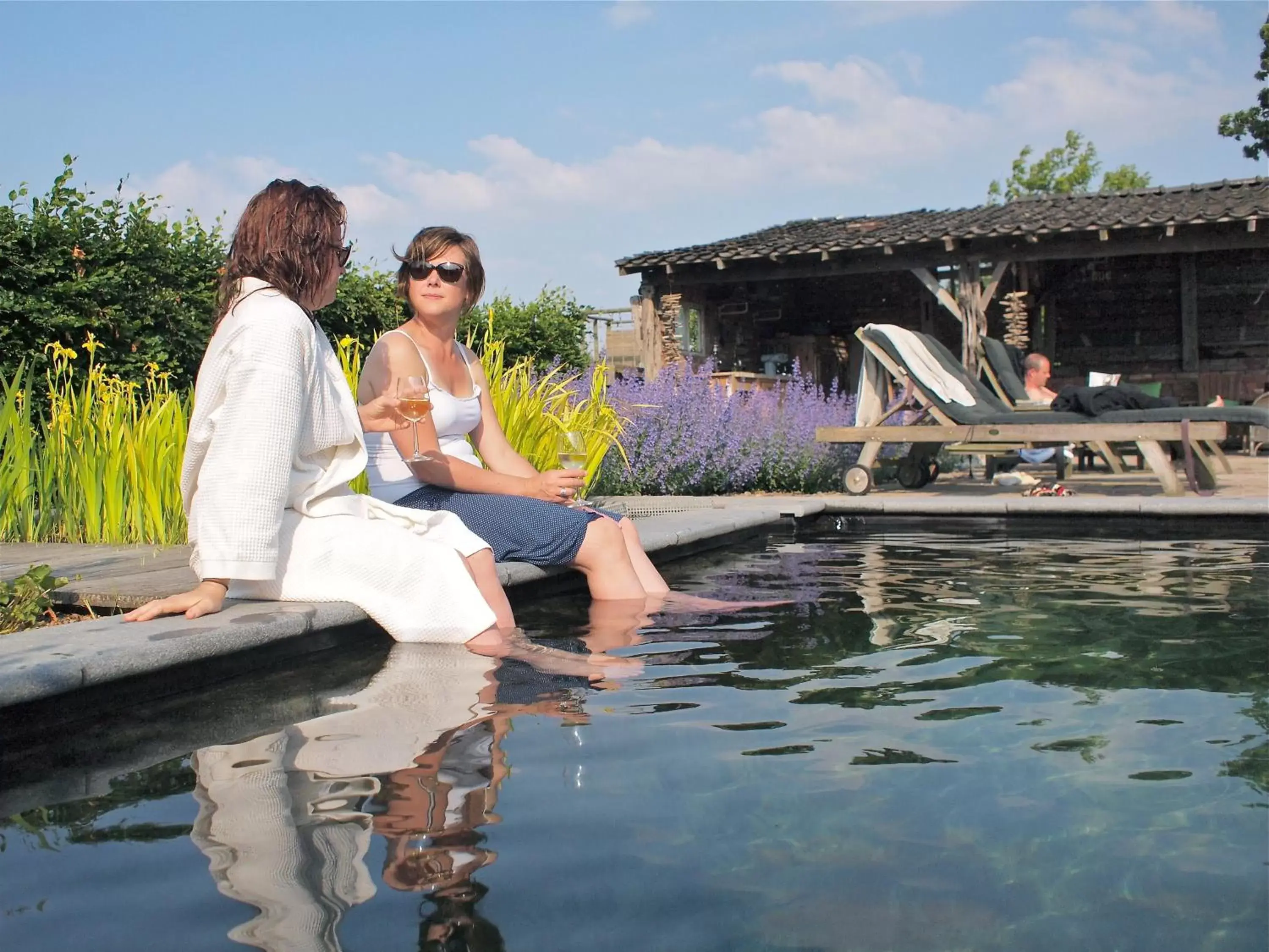 People, Swimming Pool in Gasterie Lieve Hemel