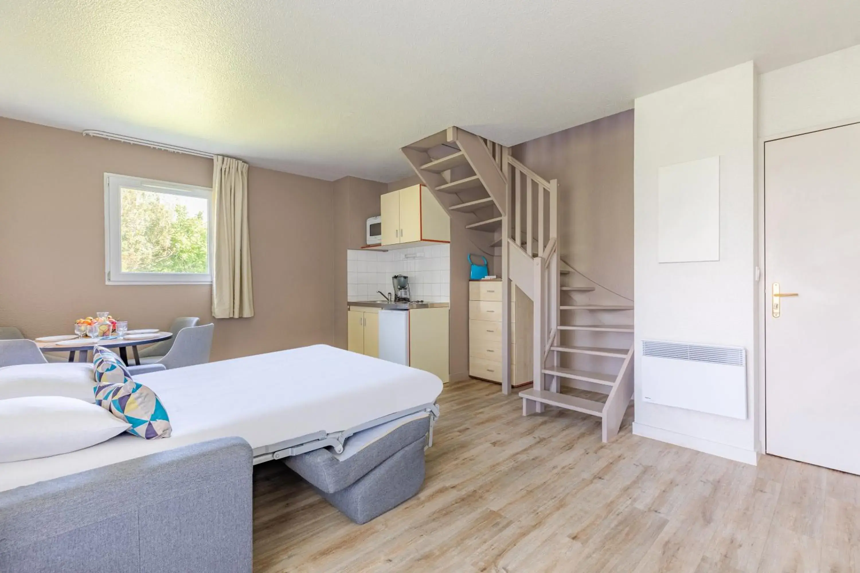 Bed in Appart'City Rennes Ouest