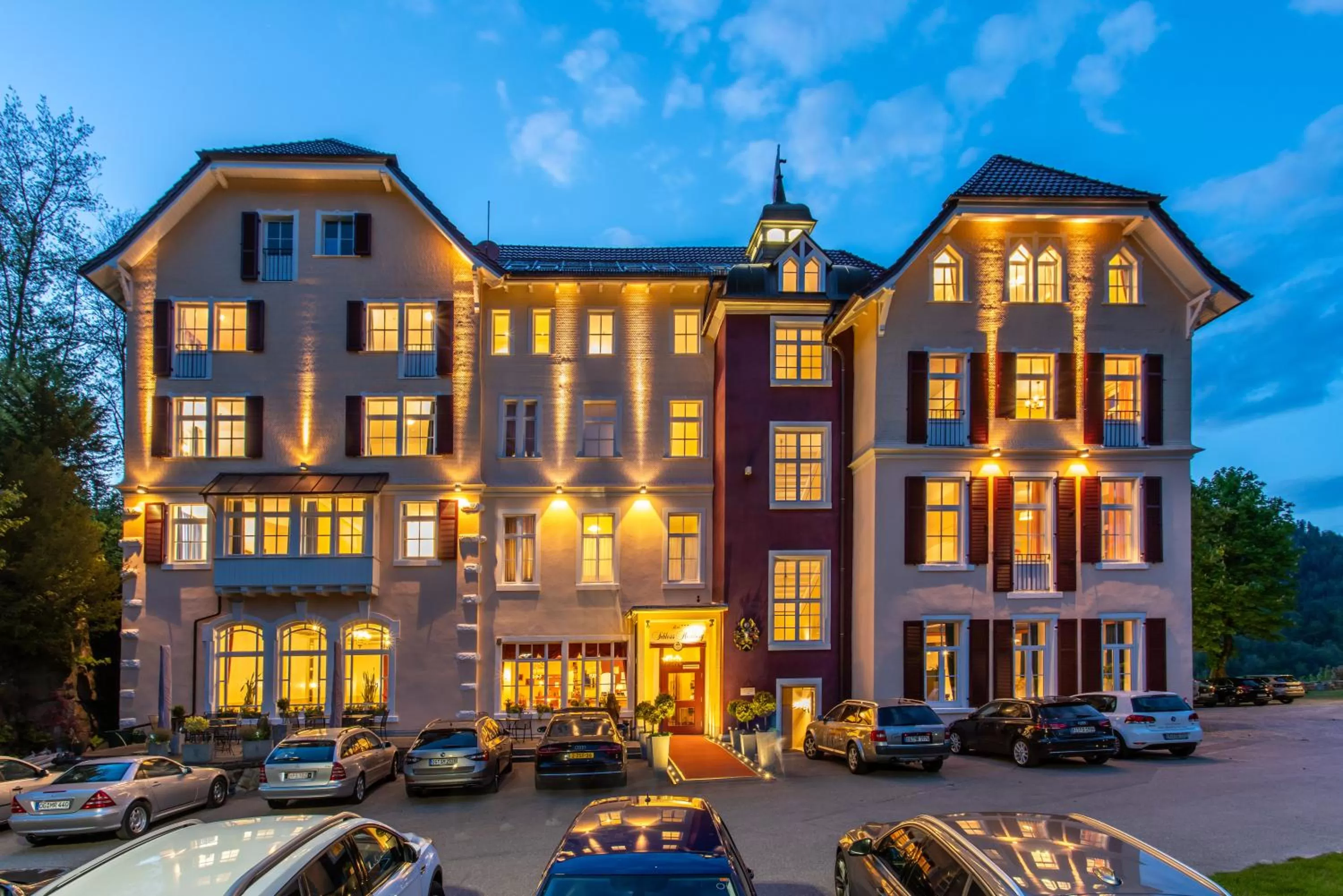 Property building in Hotel Schloss Hornberg