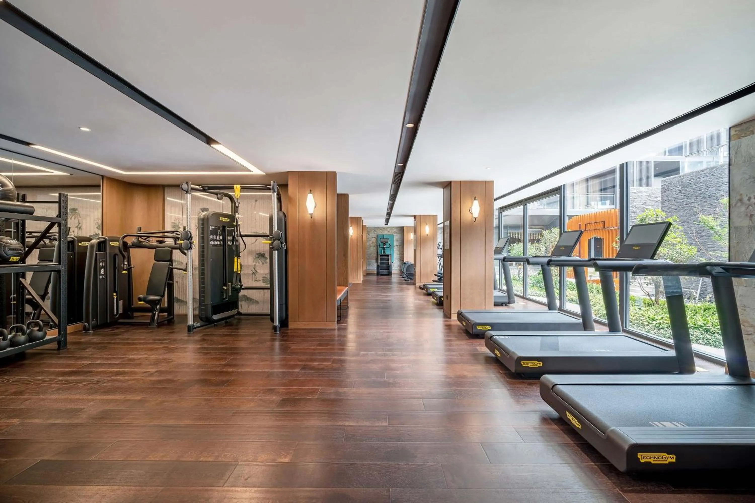 Fitness centre/facilities in The Westin Nanjing Resort & Spa