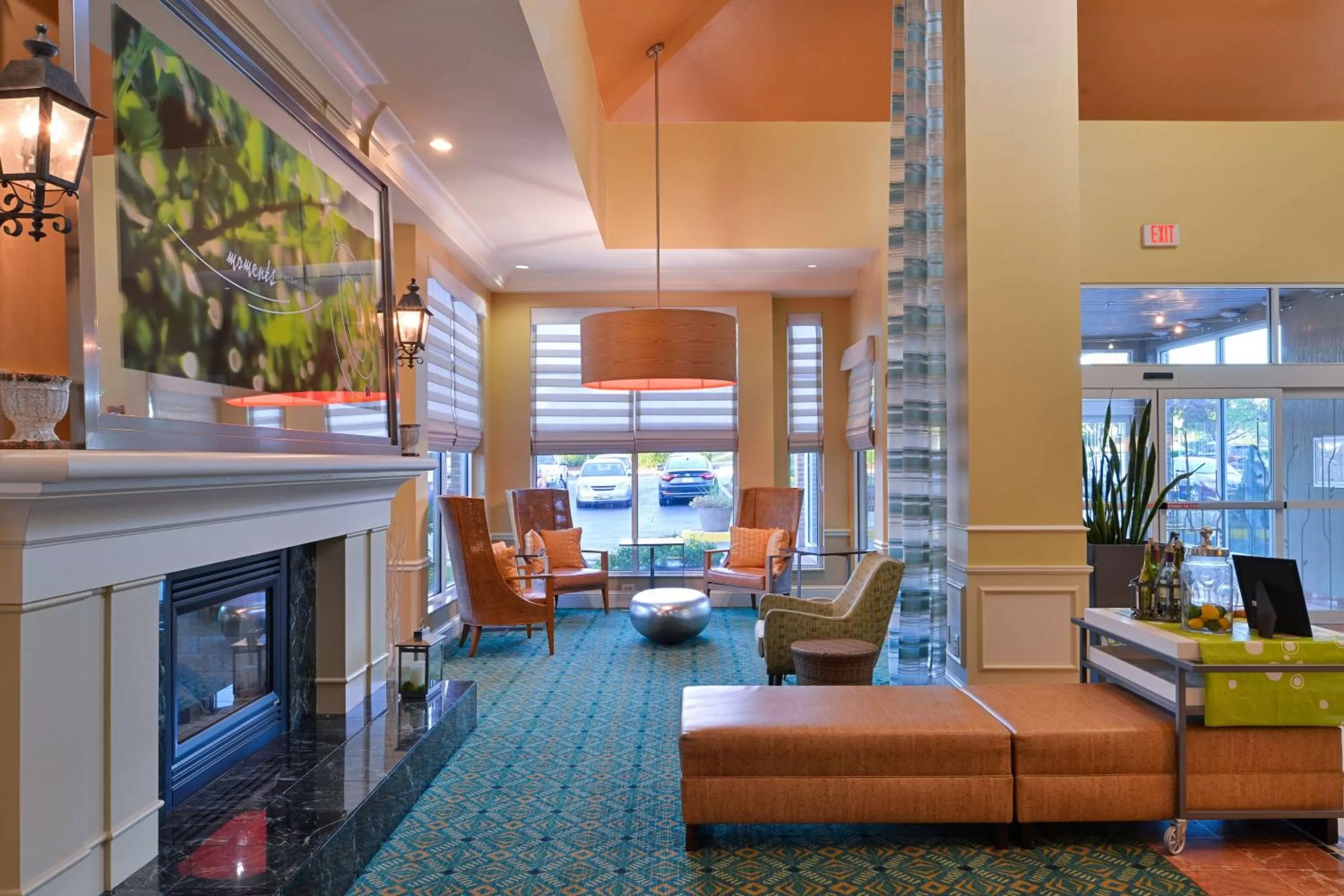 Lobby or reception in Hilton Garden Inn Columbia