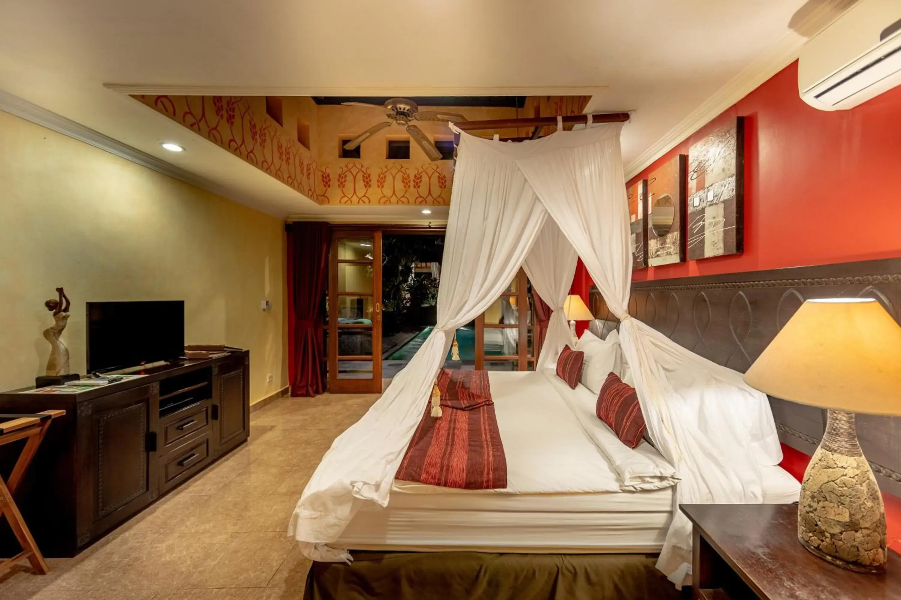 Bedroom, Bed in Bidadari Private Villas & Retreat