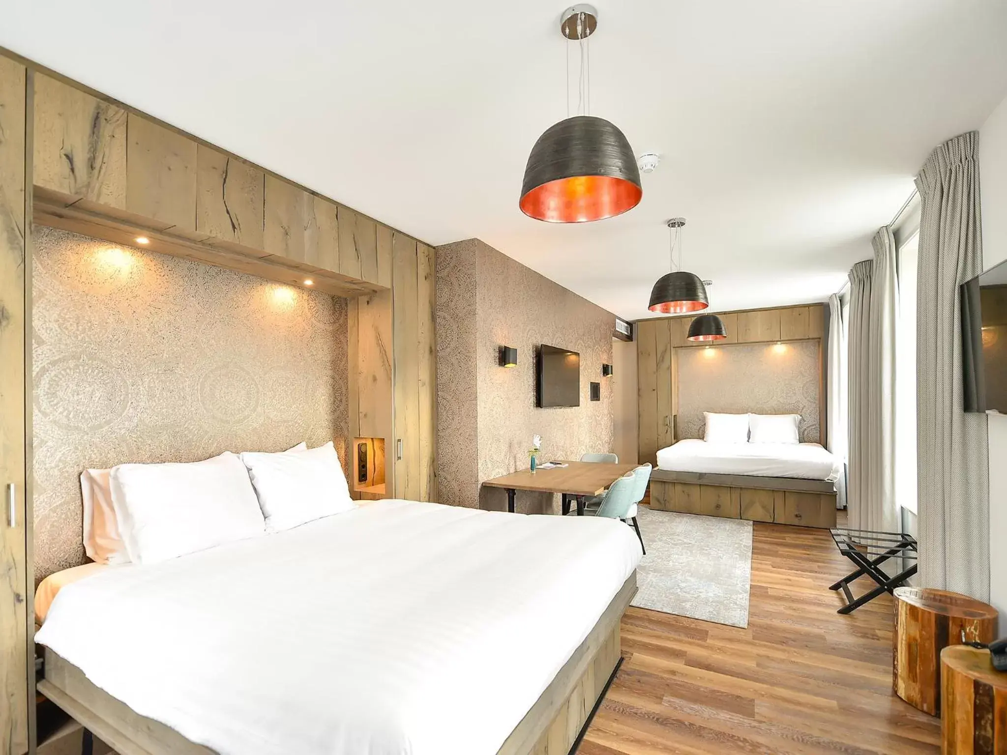 Bedroom, Bed in Brasserie-Hotel Antje van de Statie