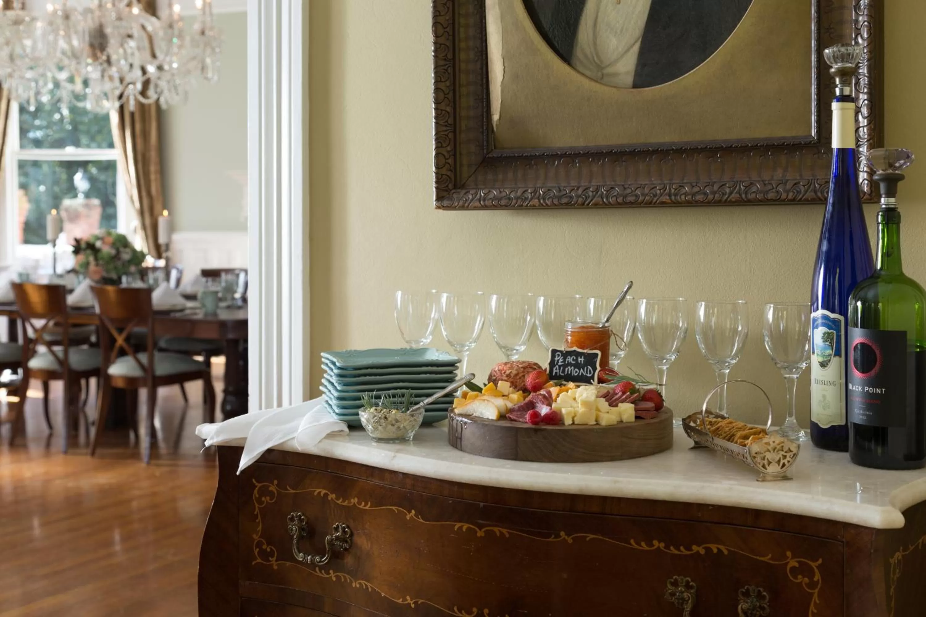 Food and drinks in The Twelve Oaks Bed & Breakfast