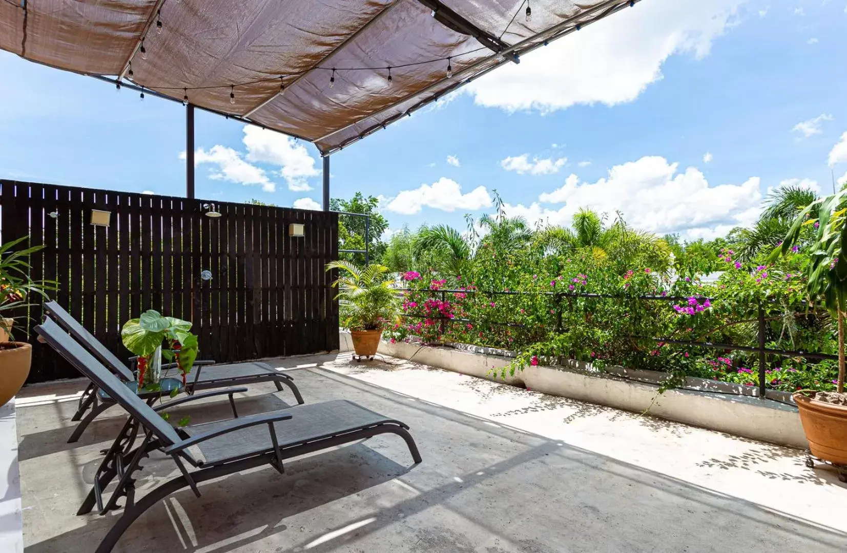 Balcony/Terrace in Villa Merida Boutique Hotel