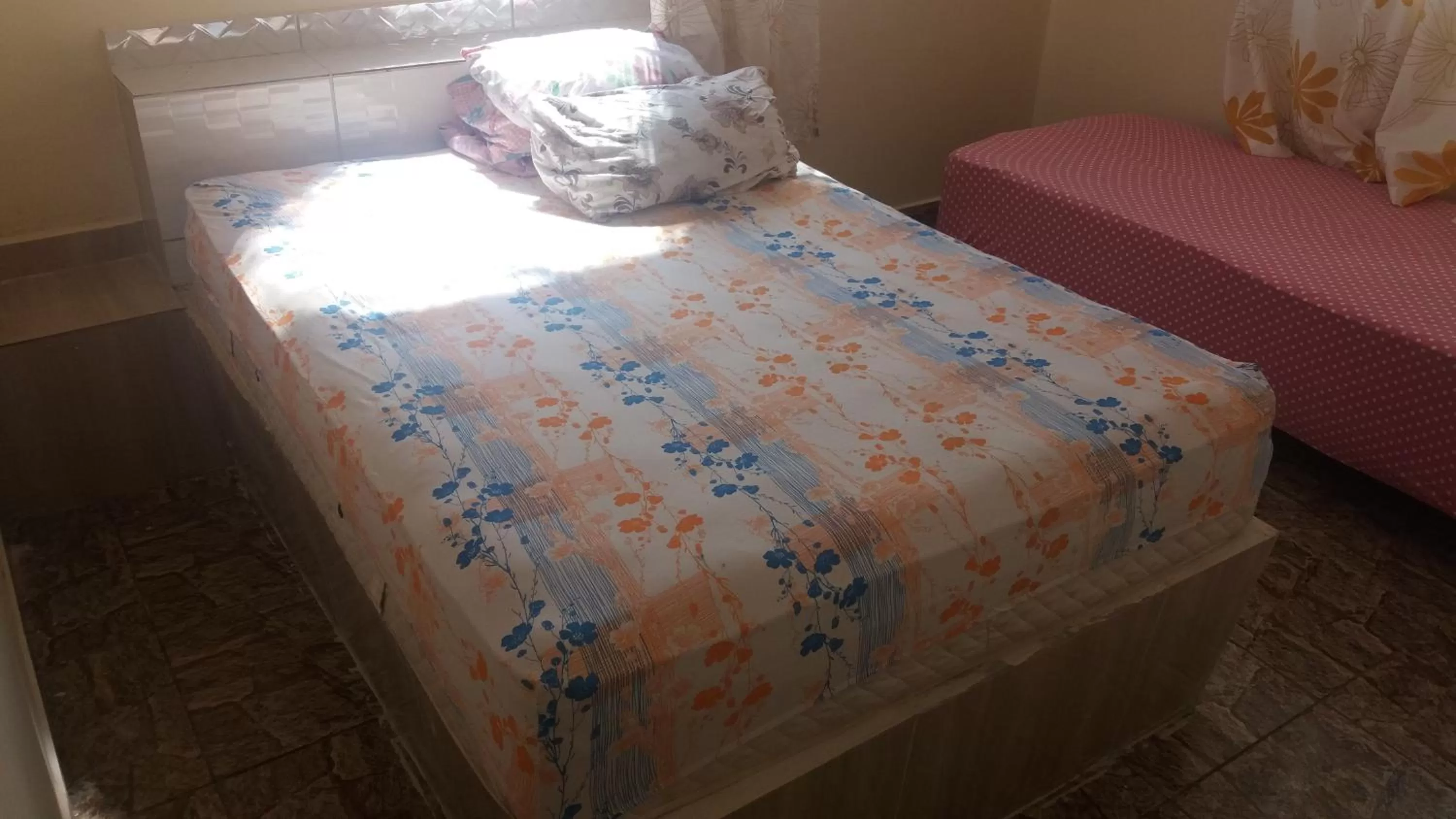 Bed in ApartHotel Família Meireles