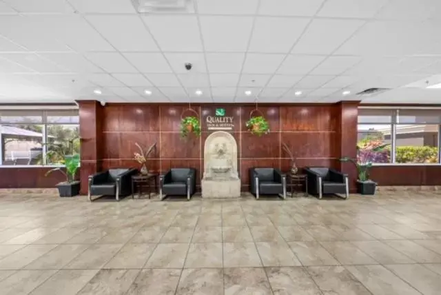 Lobby/Reception in Quality Inn & Suites Near Fairgrounds & Ybor City