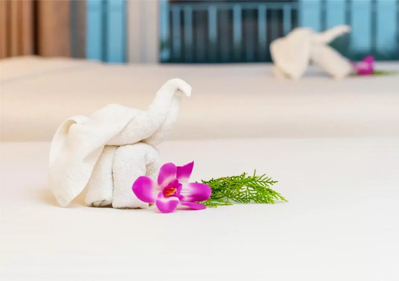 Decorative detail, Bed in Radisson Resort & Spa Hua Hin