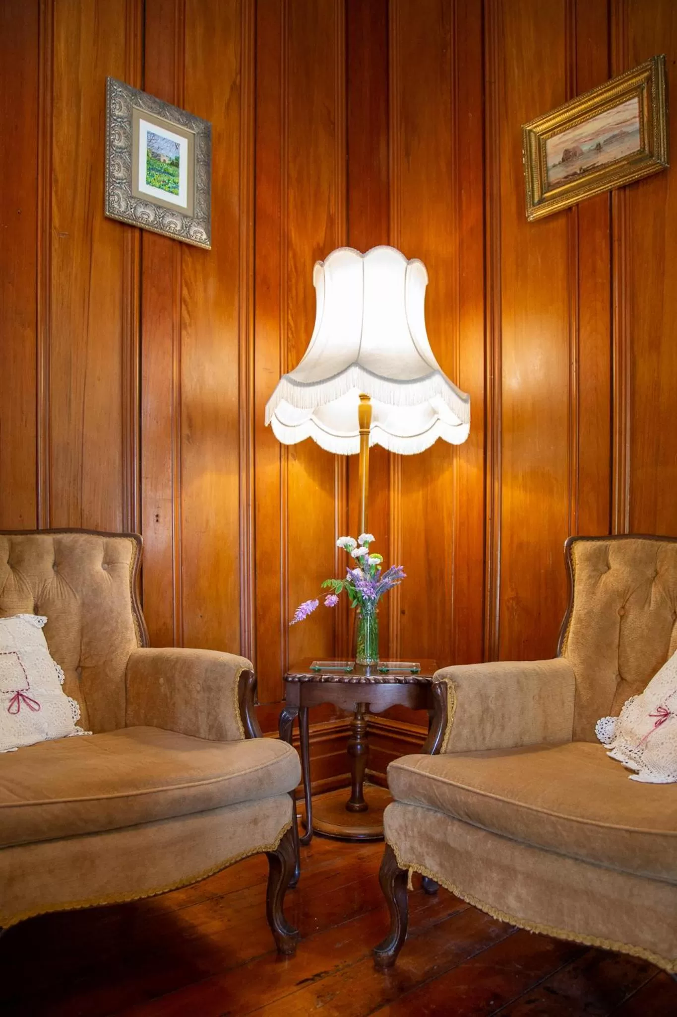 Living room in Karamana Homestead (1872)