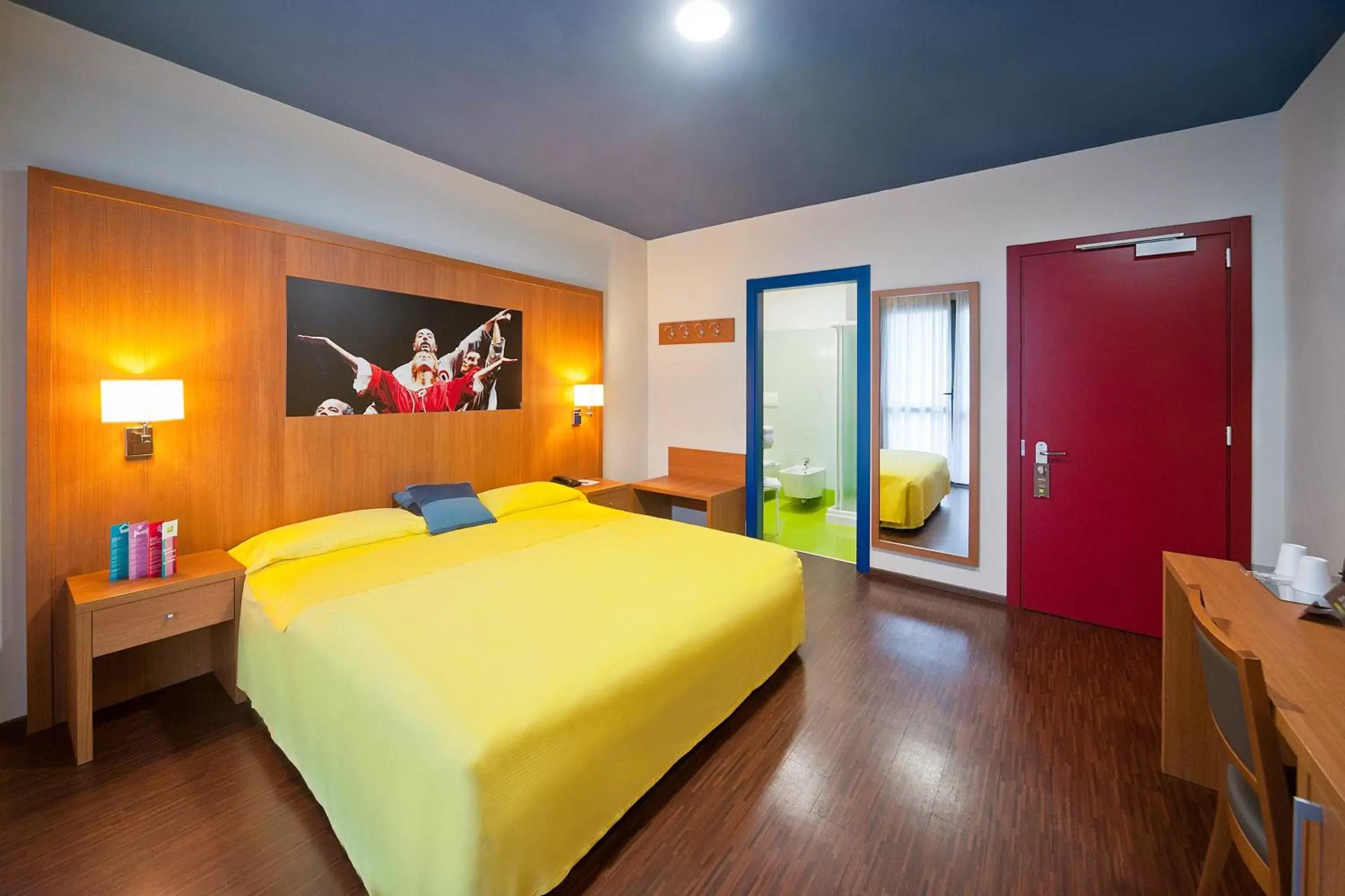 Bed in Ibis Styles Parma Toscanini