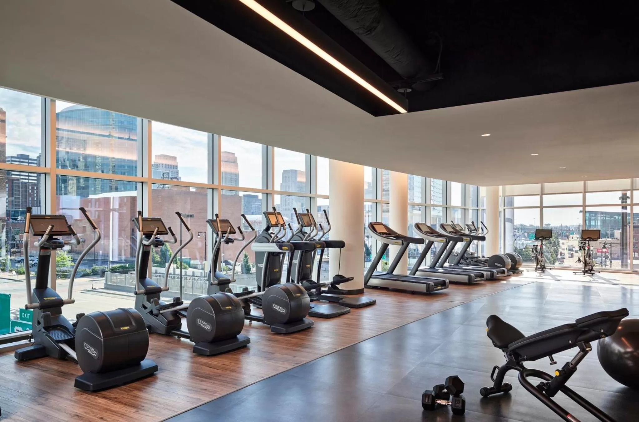 Fitness centre/facilities in Loews Kansas City