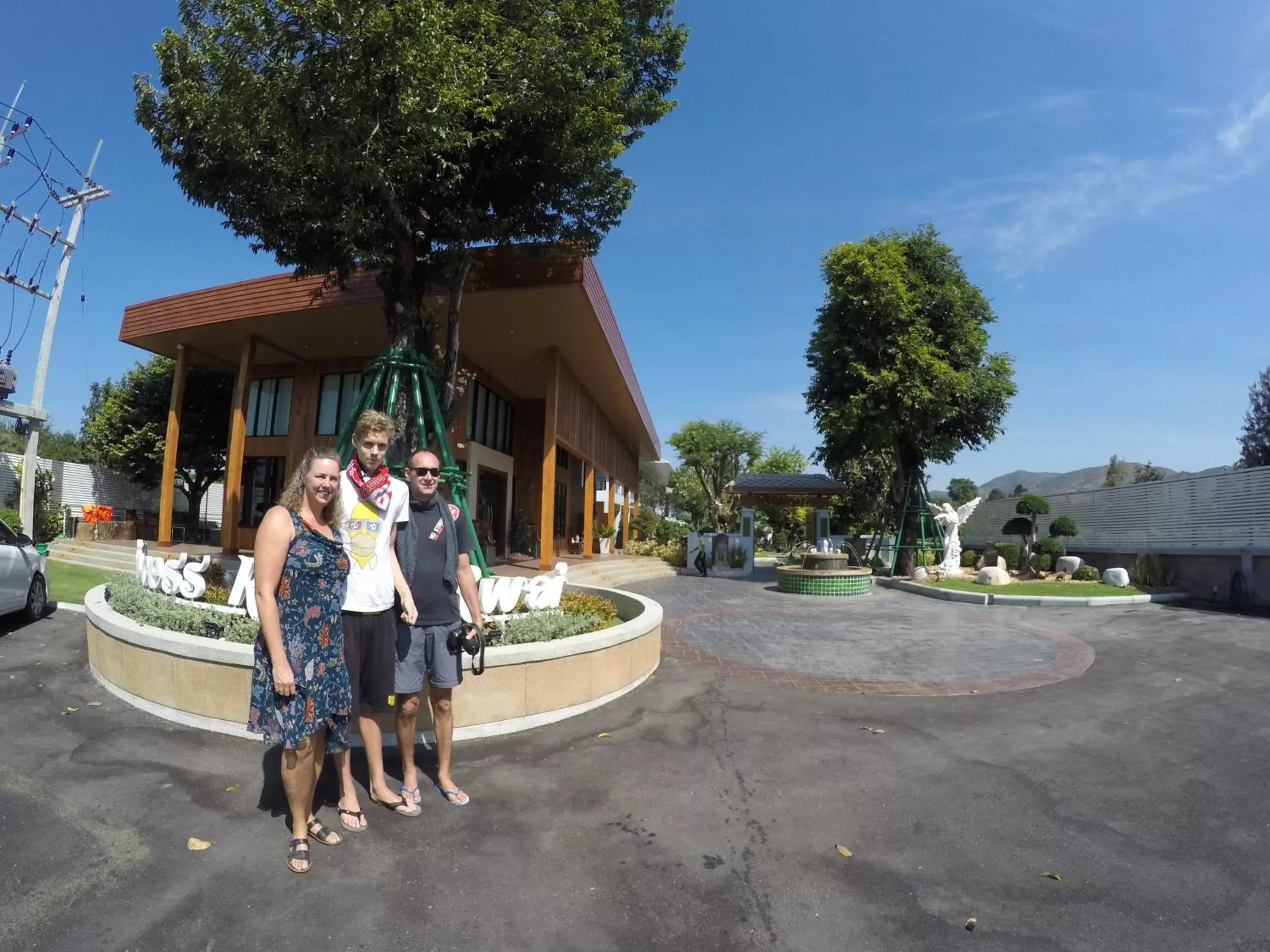 group of guests in Princess River Kwai Hotel