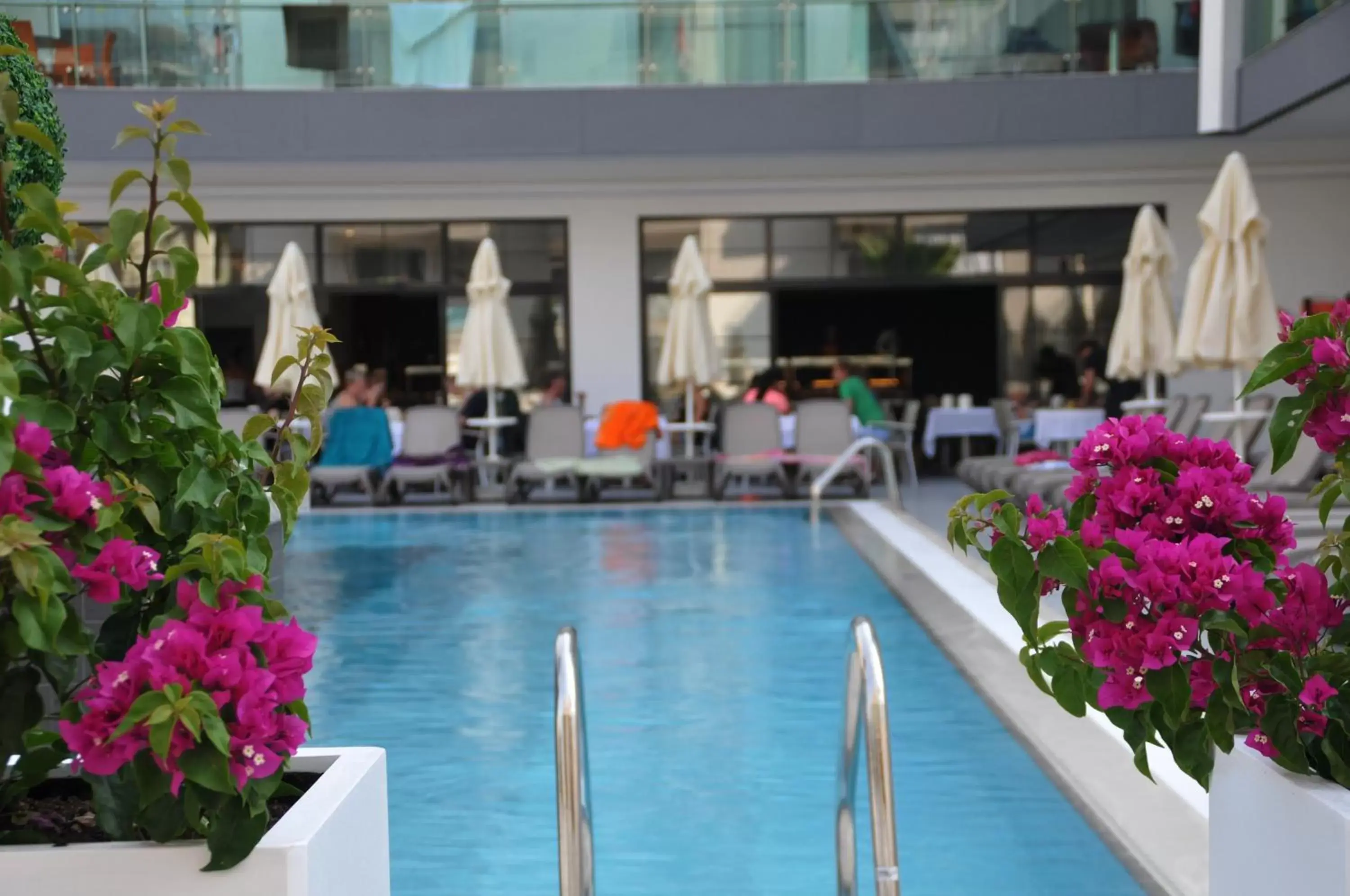 Swimming Pool in Green Garden Suites Hotel