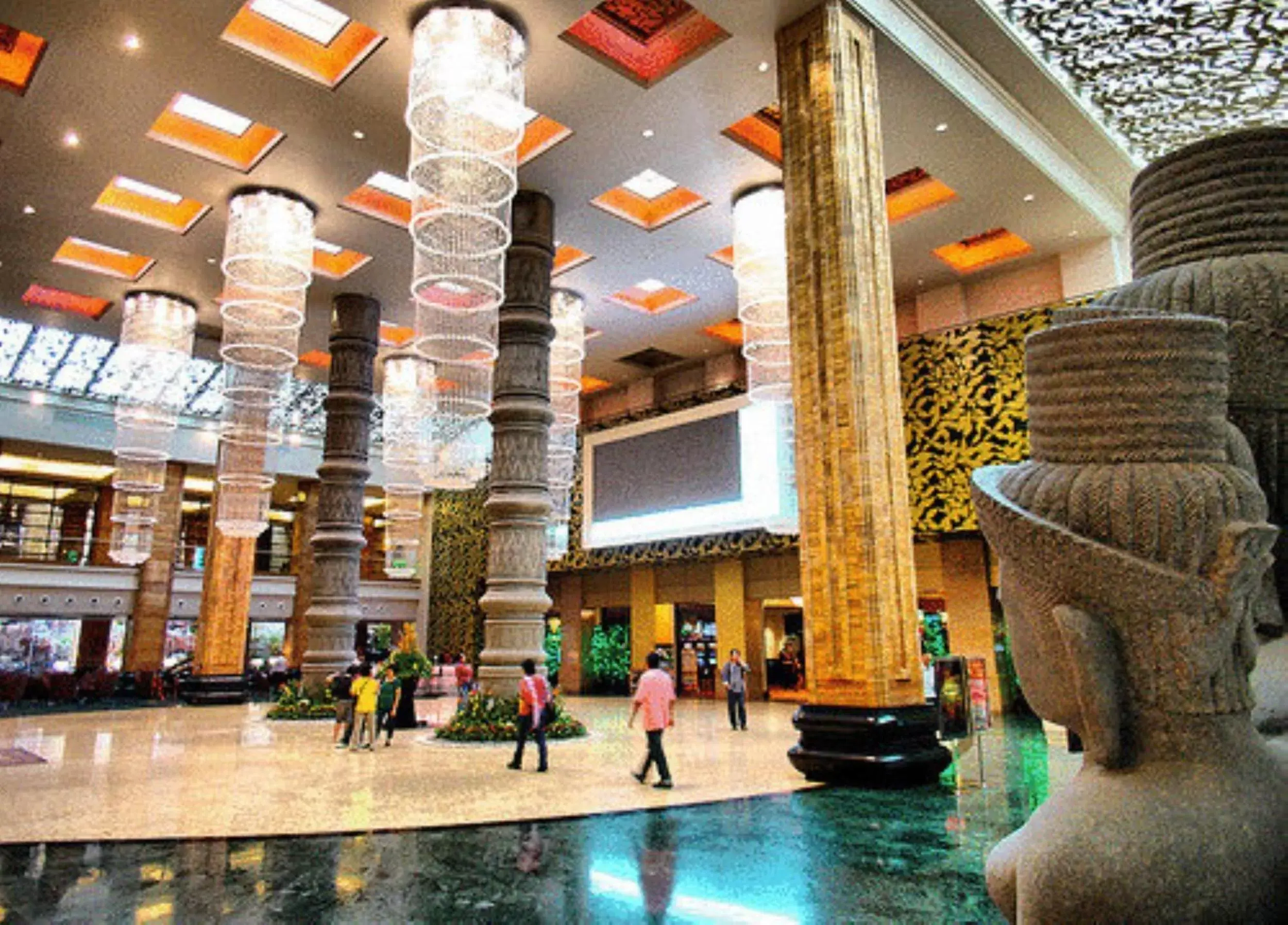 Lobby or reception, Lounge/Bar in NagaWorld Hotel & Entertainment Complex