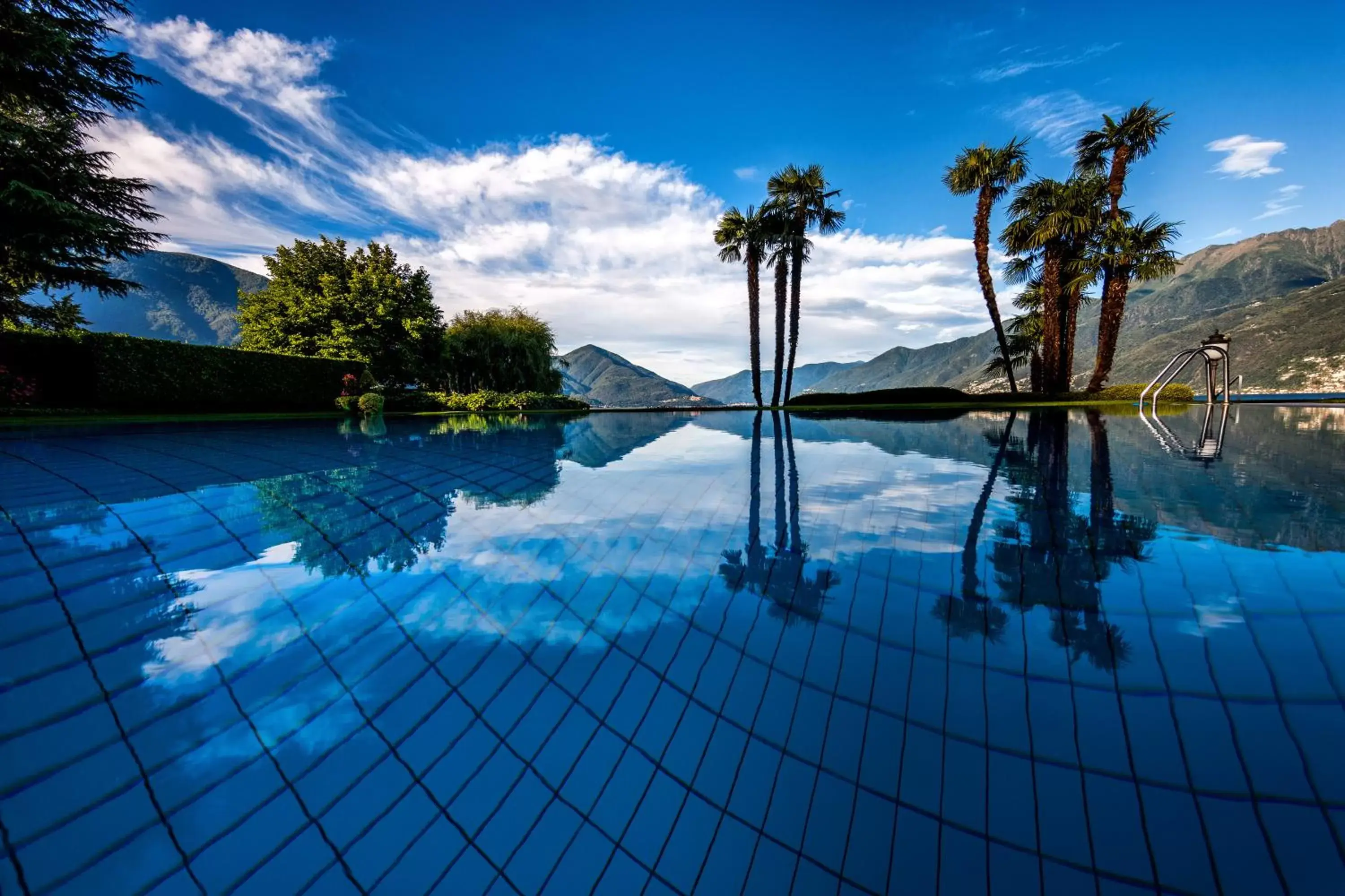 Natural landscape, Swimming Pool in Hotel Eden Roc - The Leading Hotels of the World