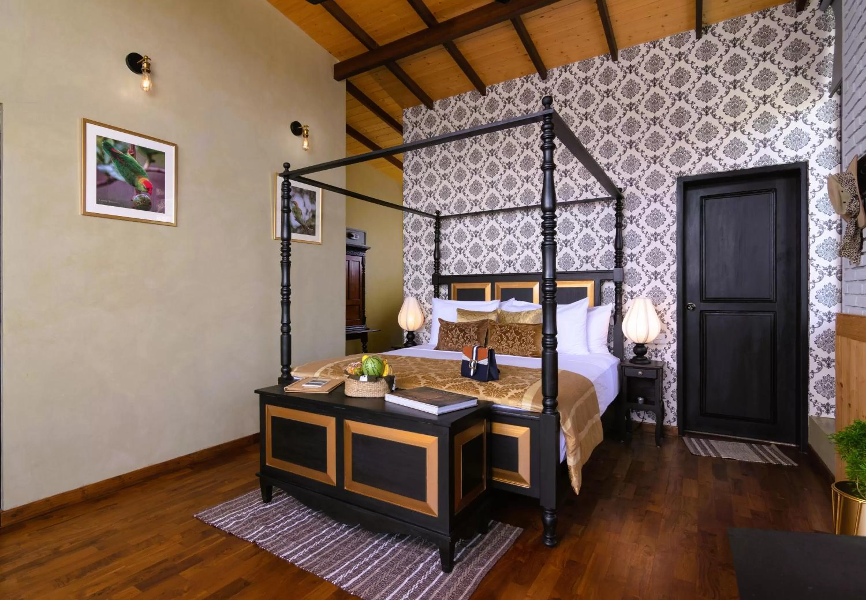 Bed in The Capoe House