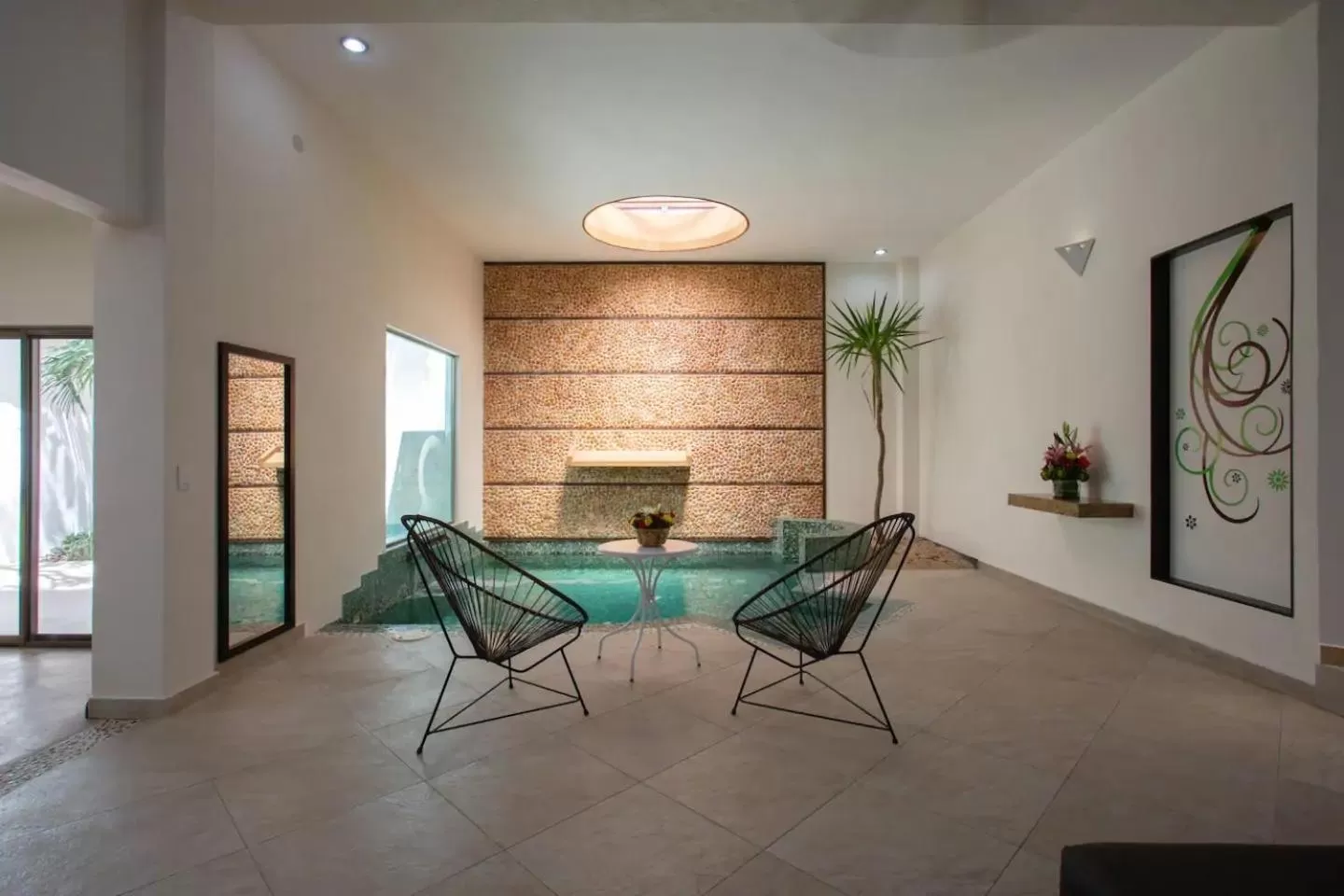 Seating area in Casa Kaoba Hotel & Suites