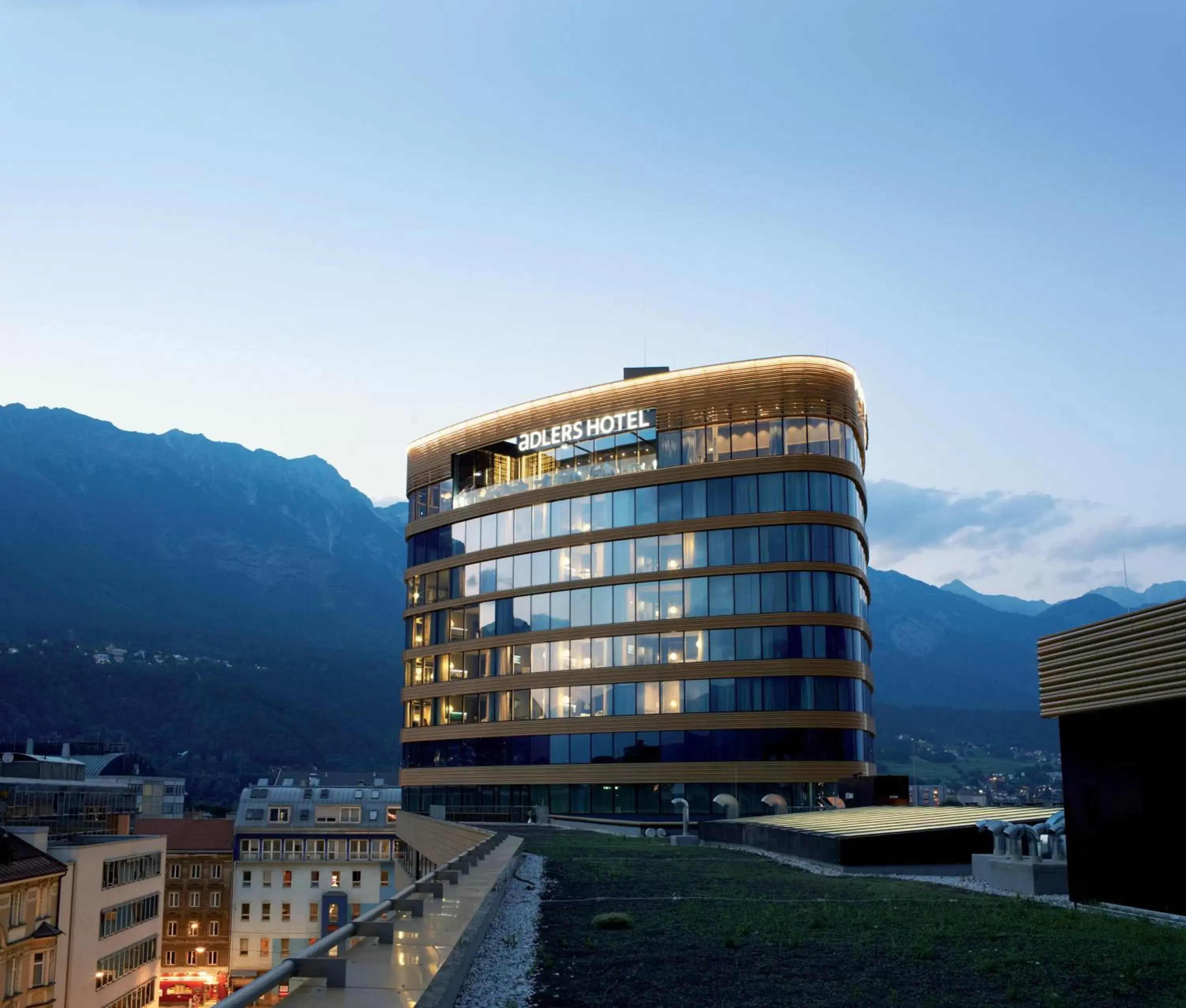 Property Building in aDLERS Hotel Innsbruck