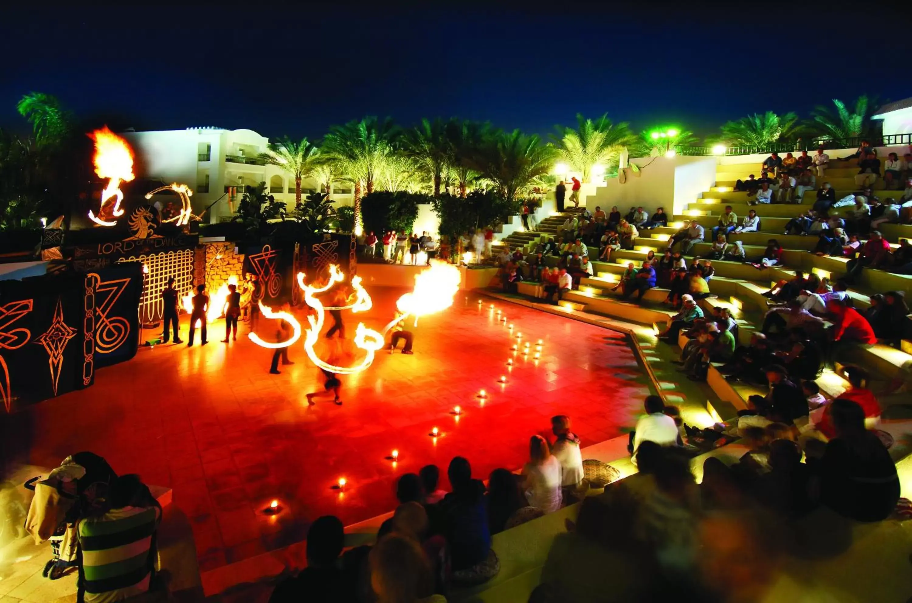 Evening entertainment in Baron Resort Sharm El Sheikh