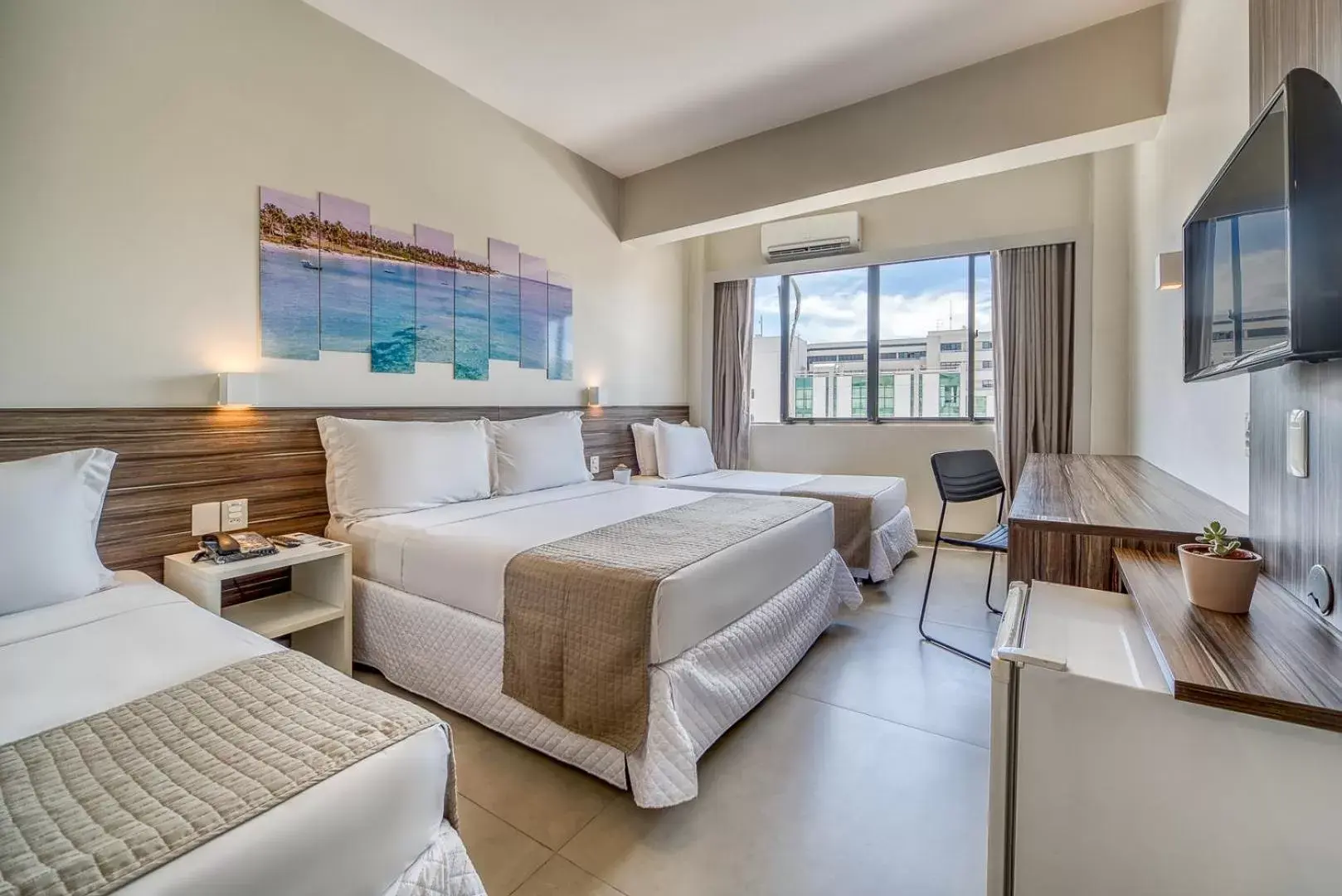 Bedroom in Tambaqui Praia Hotel