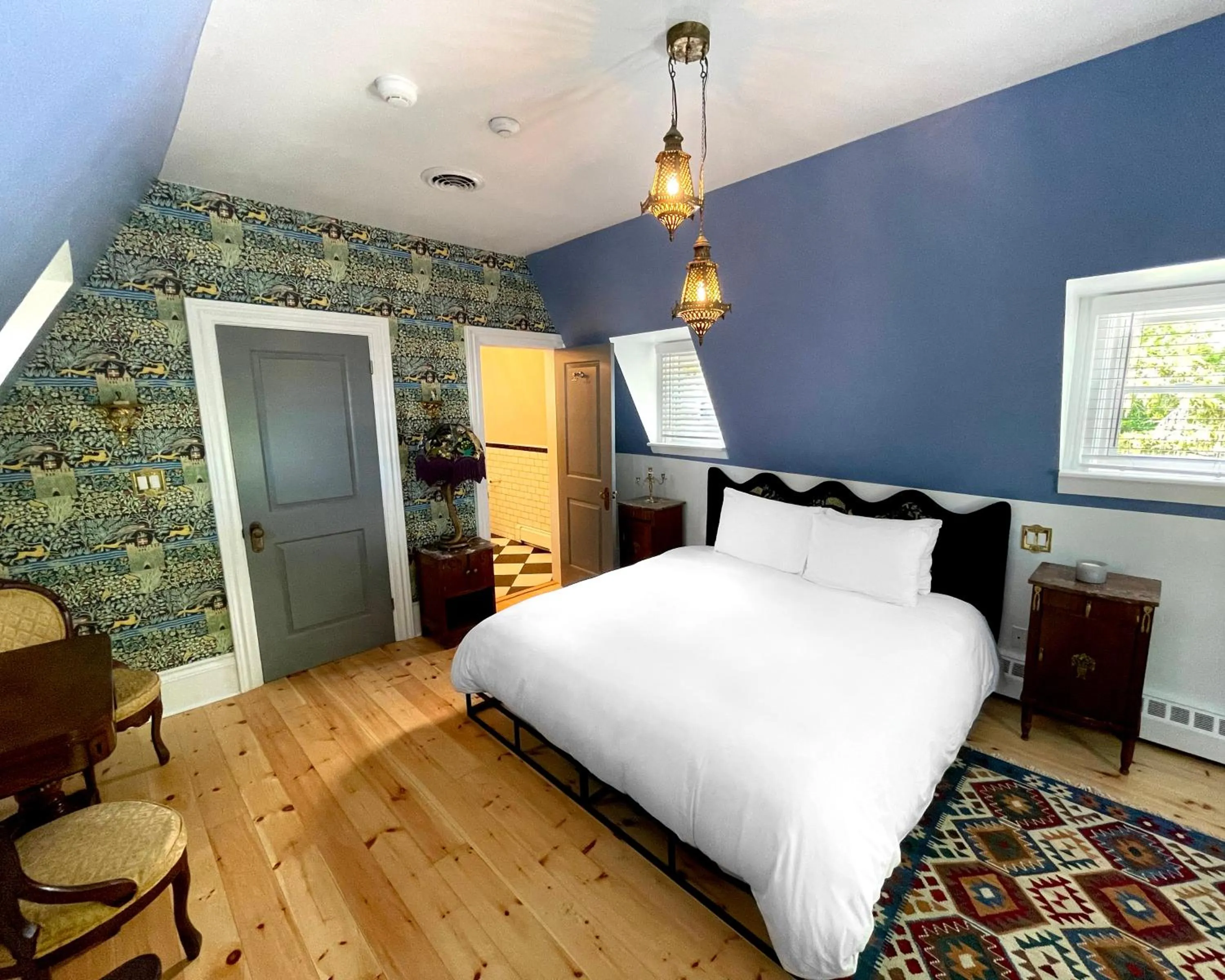 Bed in Merrill House