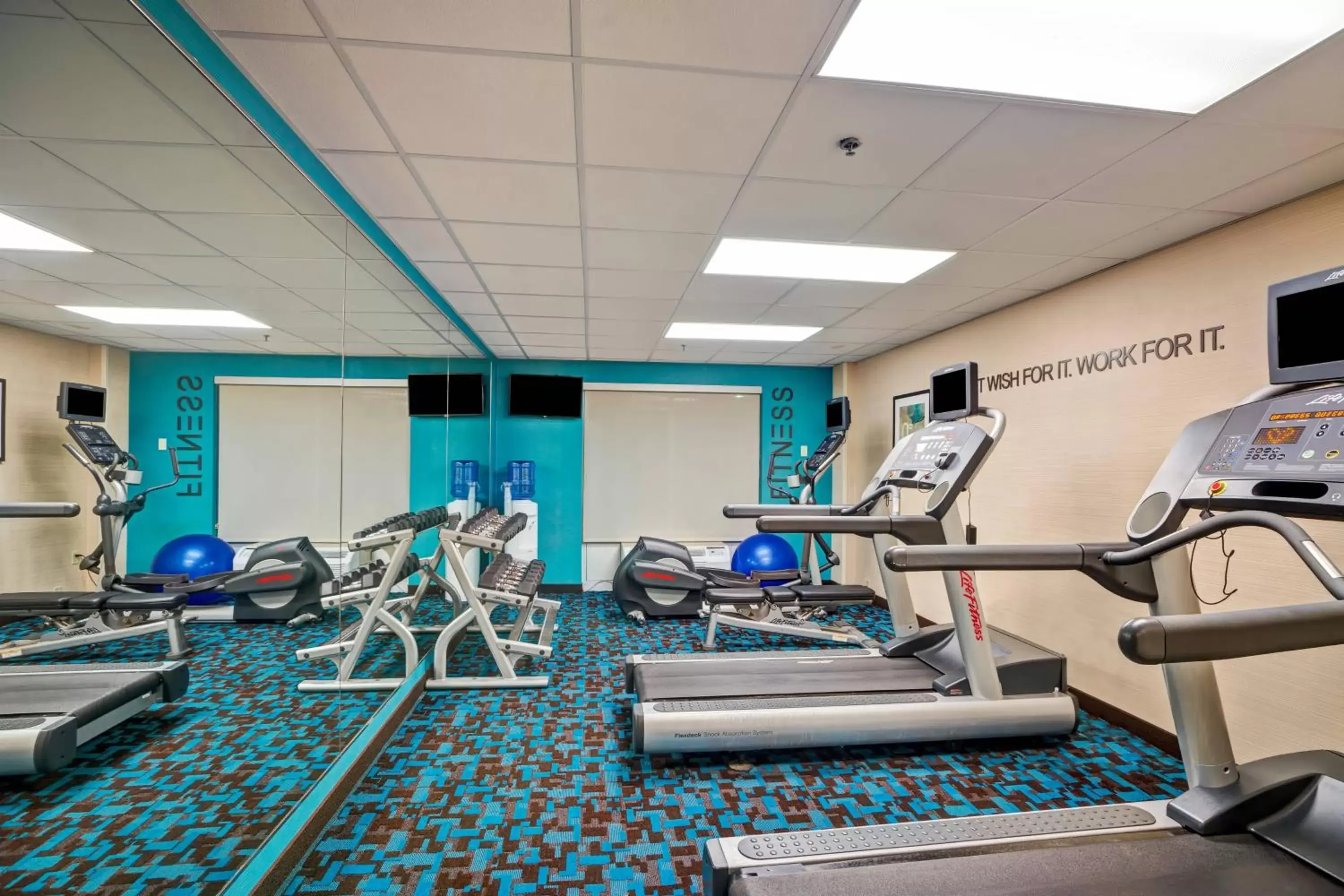 Fitness centre/facilities, Fitness Center/Facilities in Fairfield Inn & Suites Christiansburg