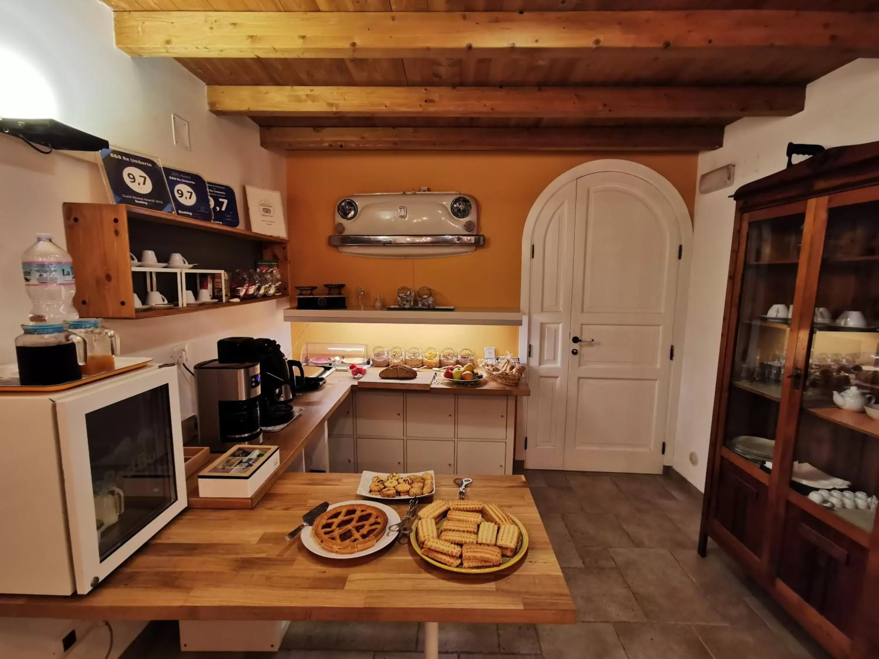 Kitchen/Kitchenette in B&B Re Umberto