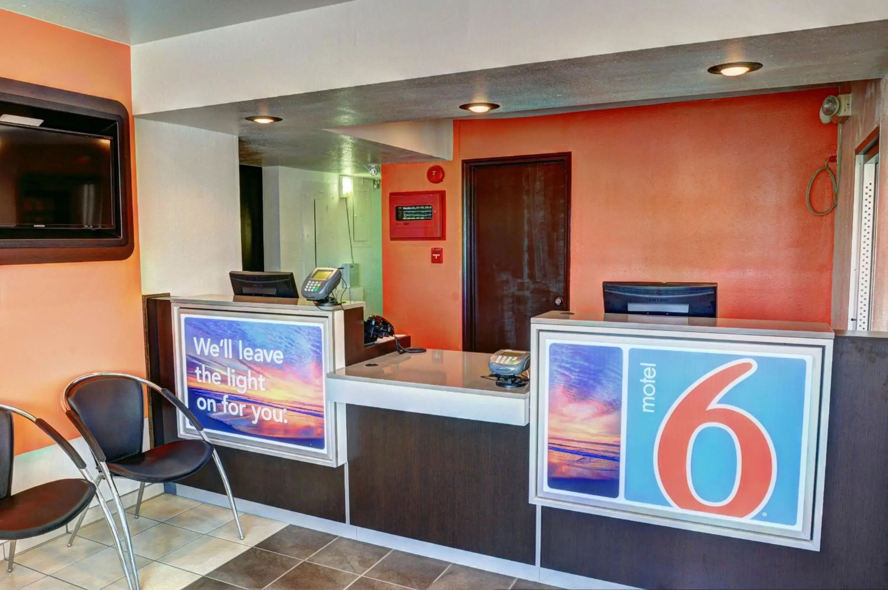 Lobby or reception, Lobby/Reception in Motel 6-Slidell, LA - New Orleans