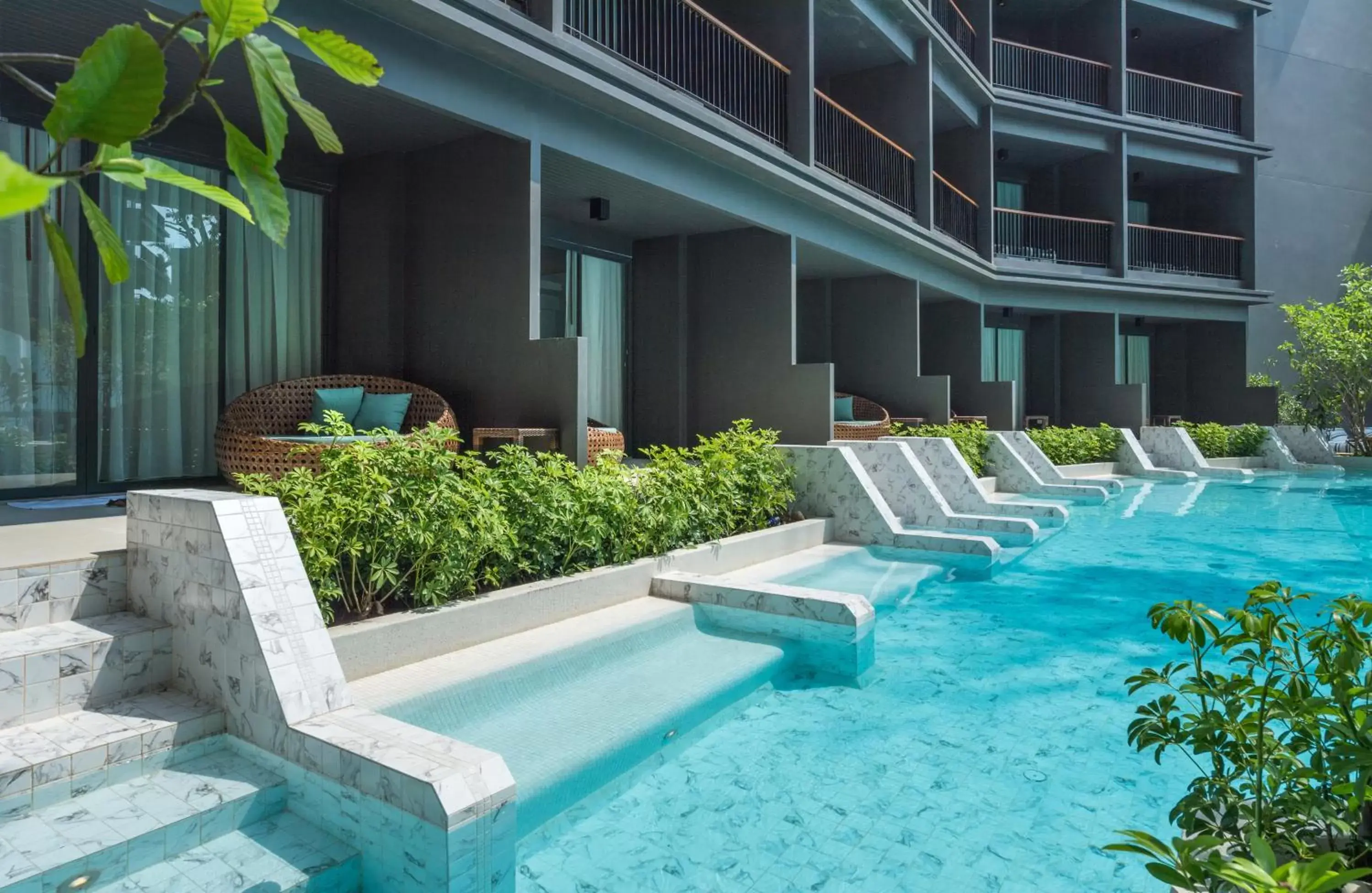 Balcony/Terrace, Swimming Pool in Panan Krabi Resort - SHA Extra Plus