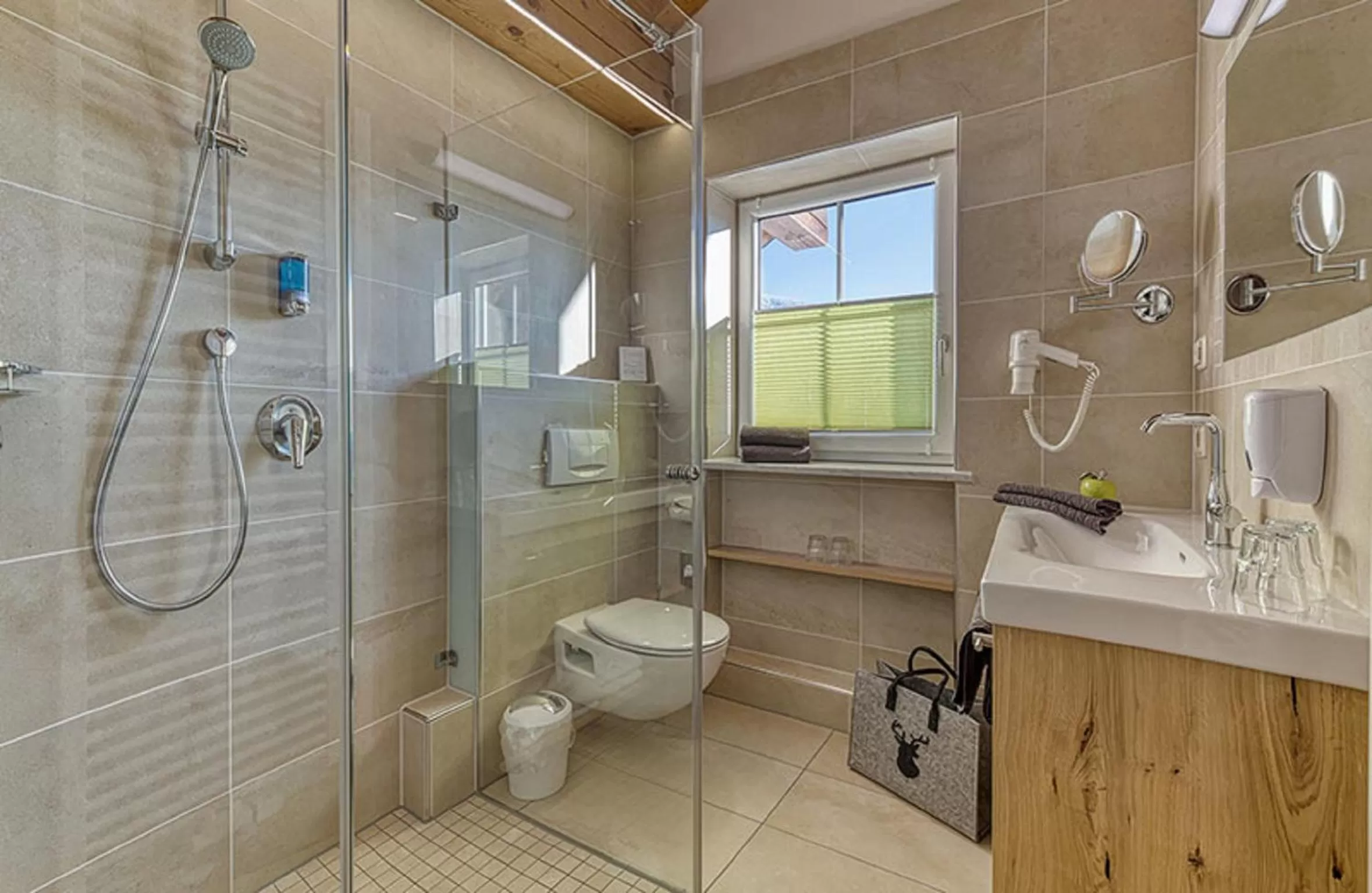 Shower, Bathroom in Appart-Hotel Wildererstuben