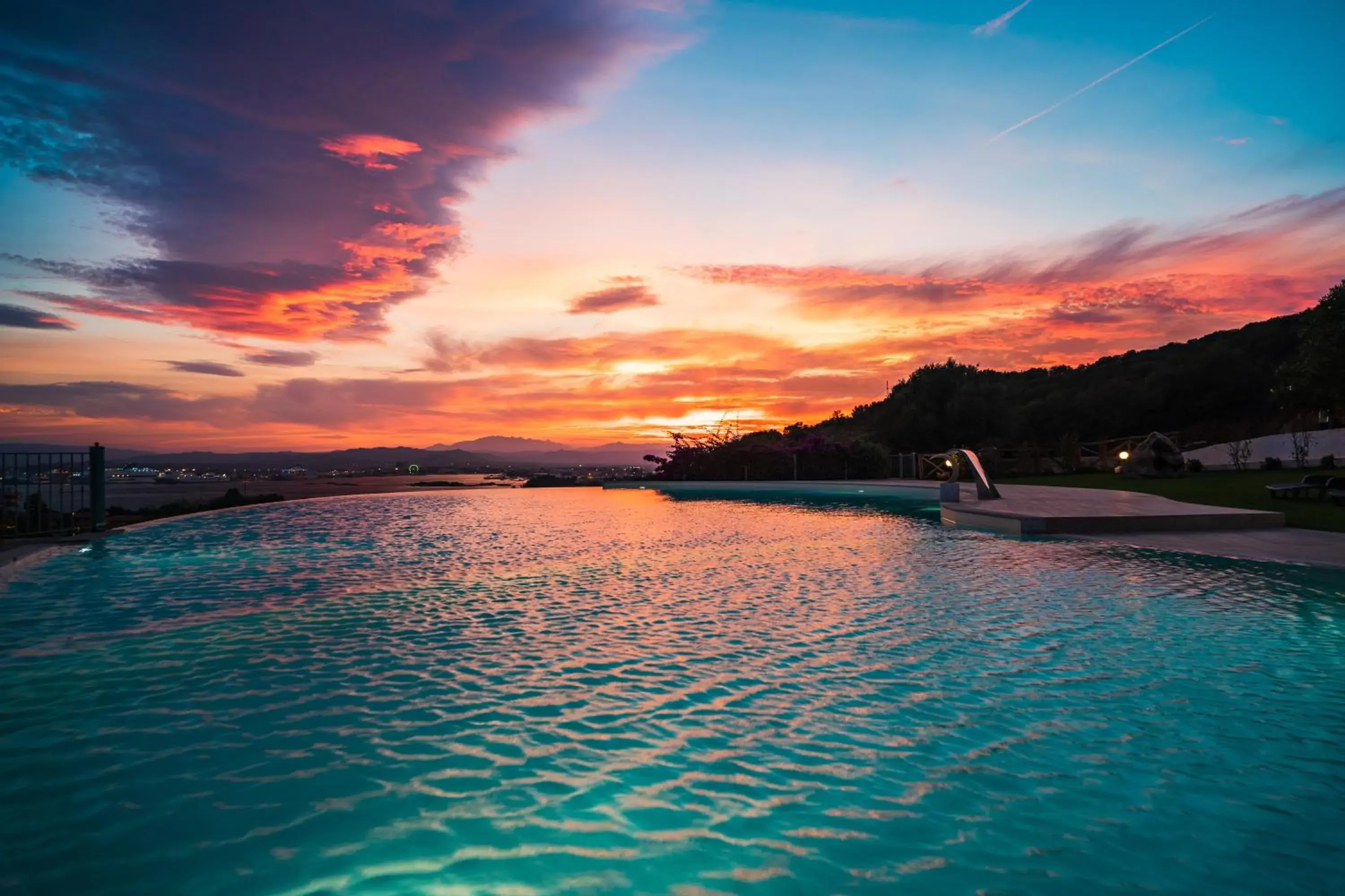 Pool view, Swimming Pool in Hotel dP Olbia - Sardinia