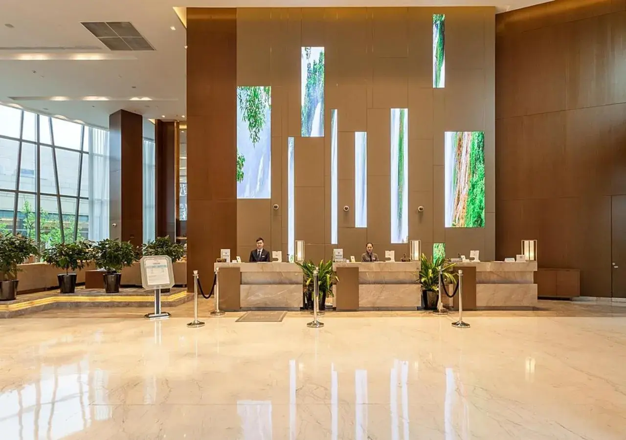 Seating area, Lobby/Reception in Radisson Exhibition Center Shanghai