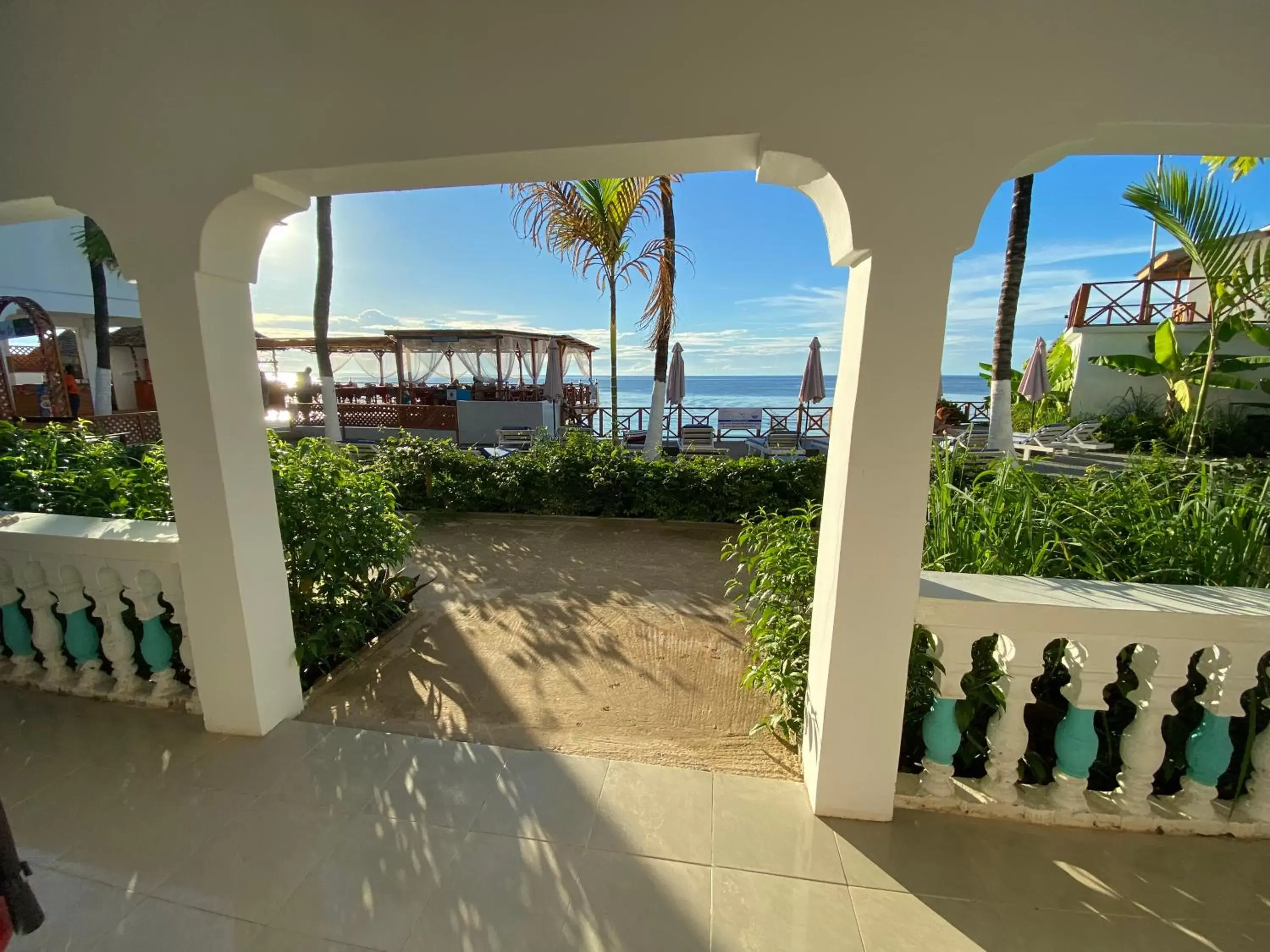 Balcony/Terrace in Zenobia Beach Resort