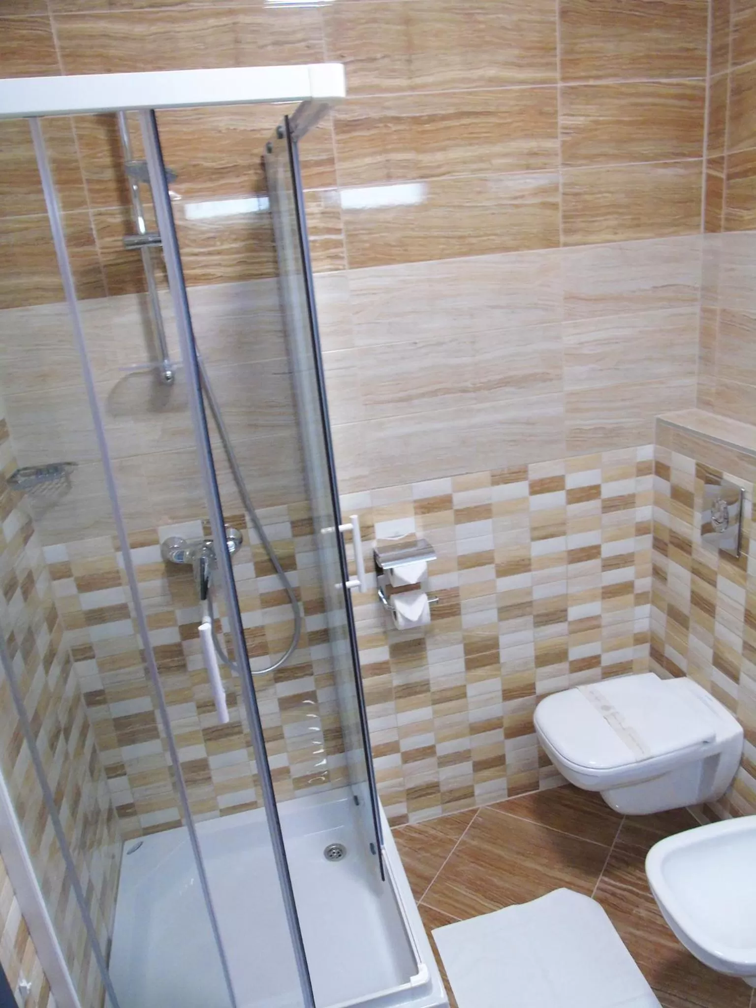 Bathroom in Motel Kamenica