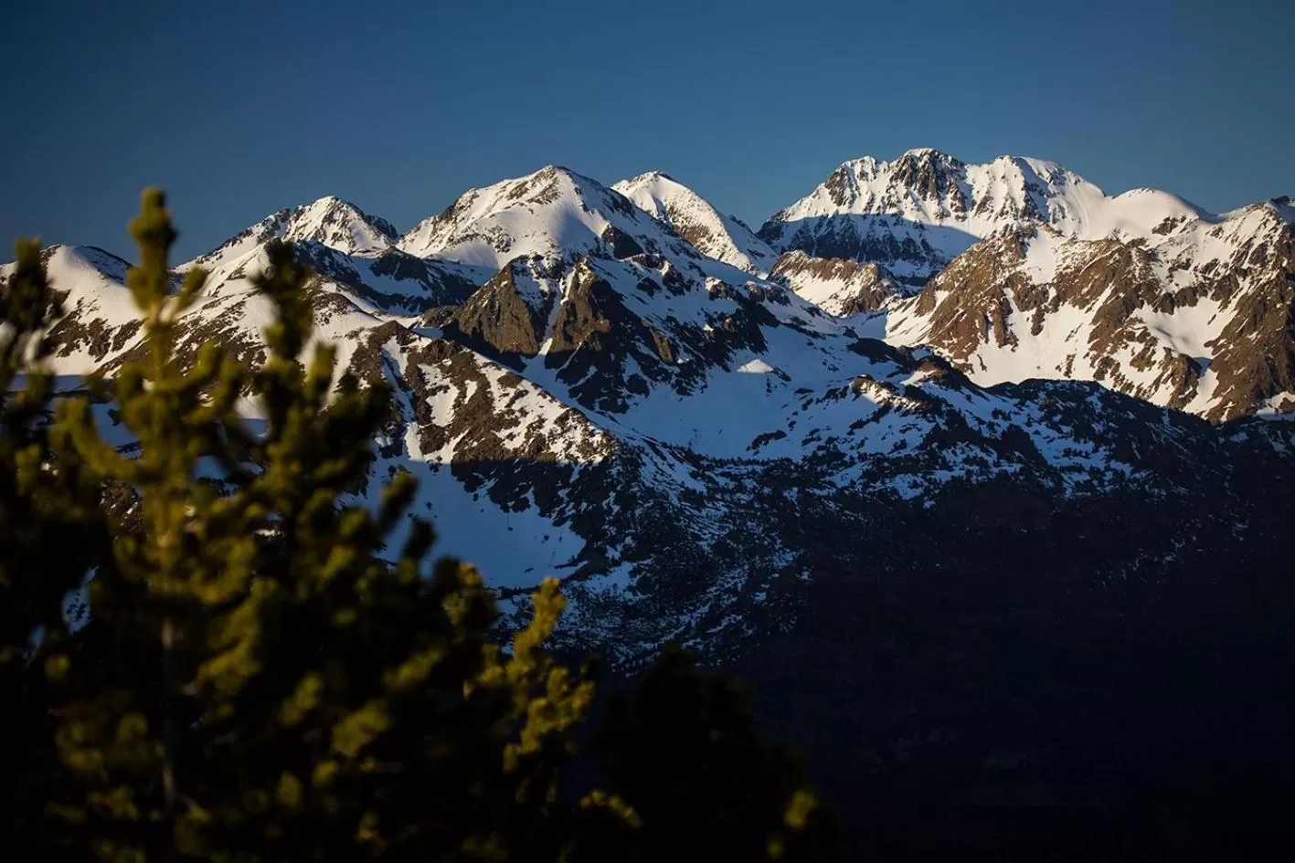 Natural landscape in Hotel Restaurant Les Brases