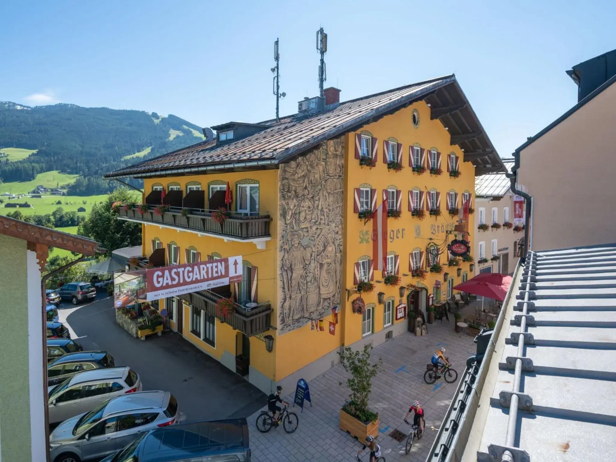 Property Building in Hotel Stegerbräu