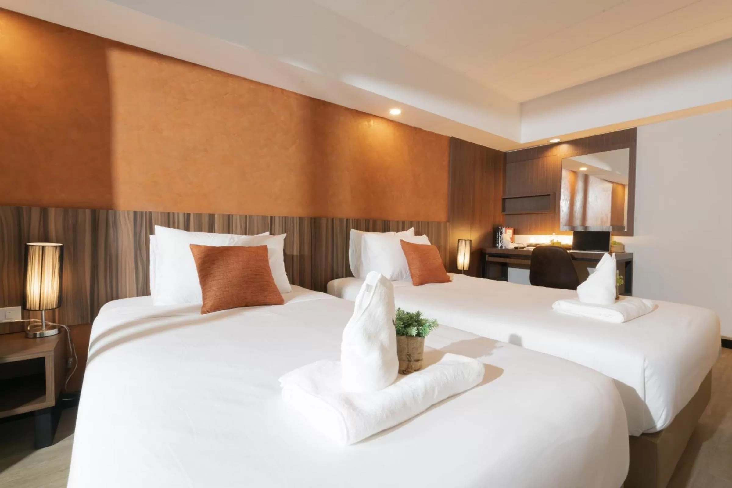 Bed in The Home Hotel SHA