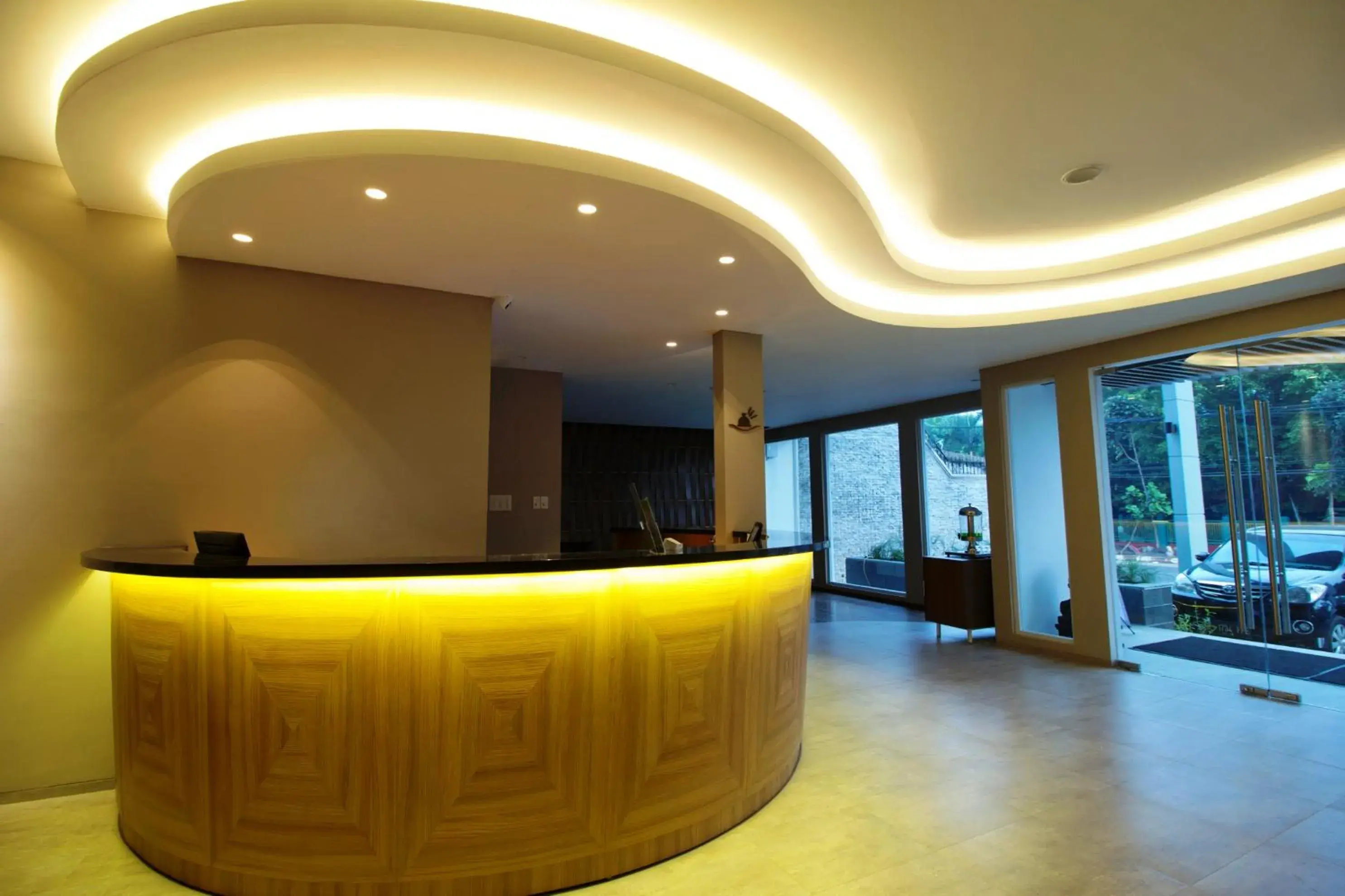 Lobby or reception in Vinotel Cirebon Lobby or reception in Vinotel Cirebon