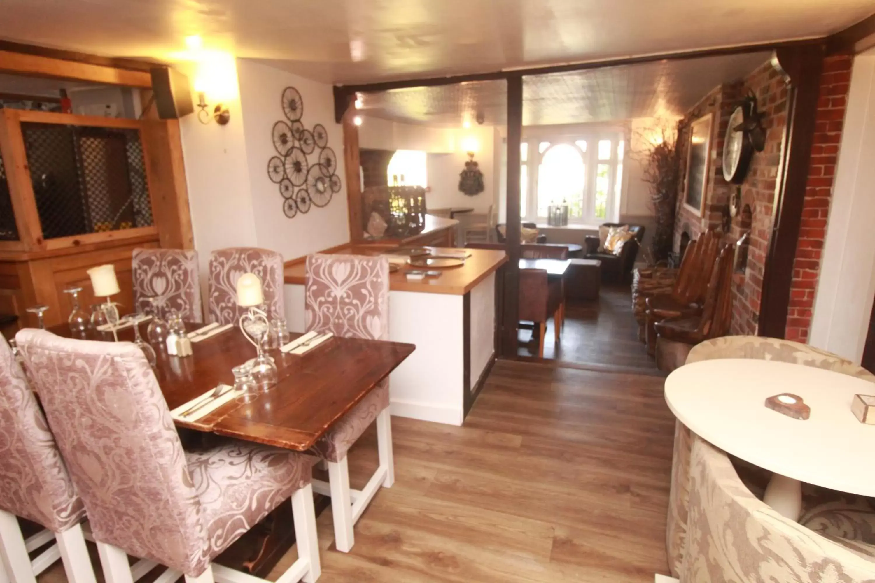 Dining area, Restaurant/Places to Eat in Kings Head Inn