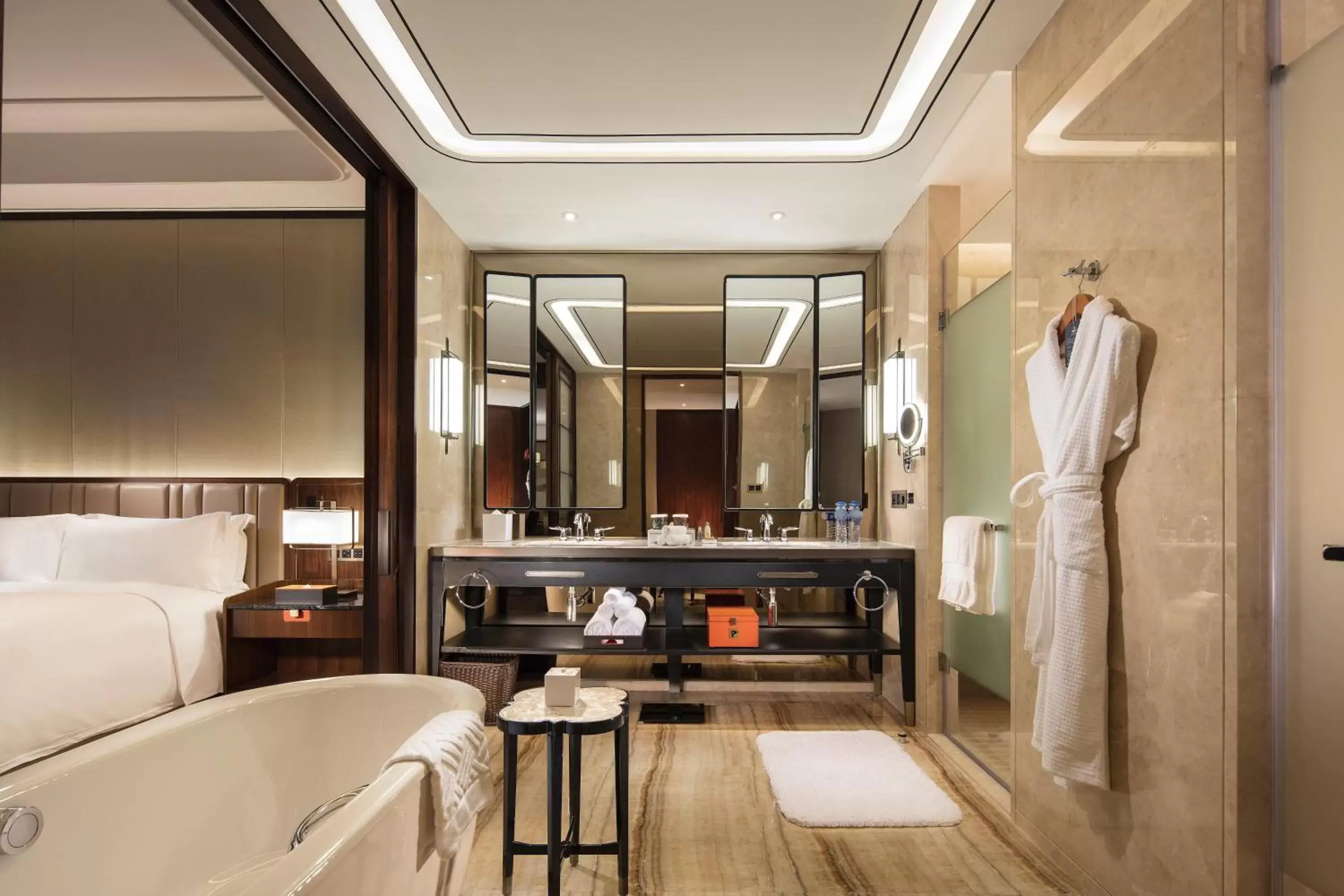 Bathroom in Hilton Fuzhou